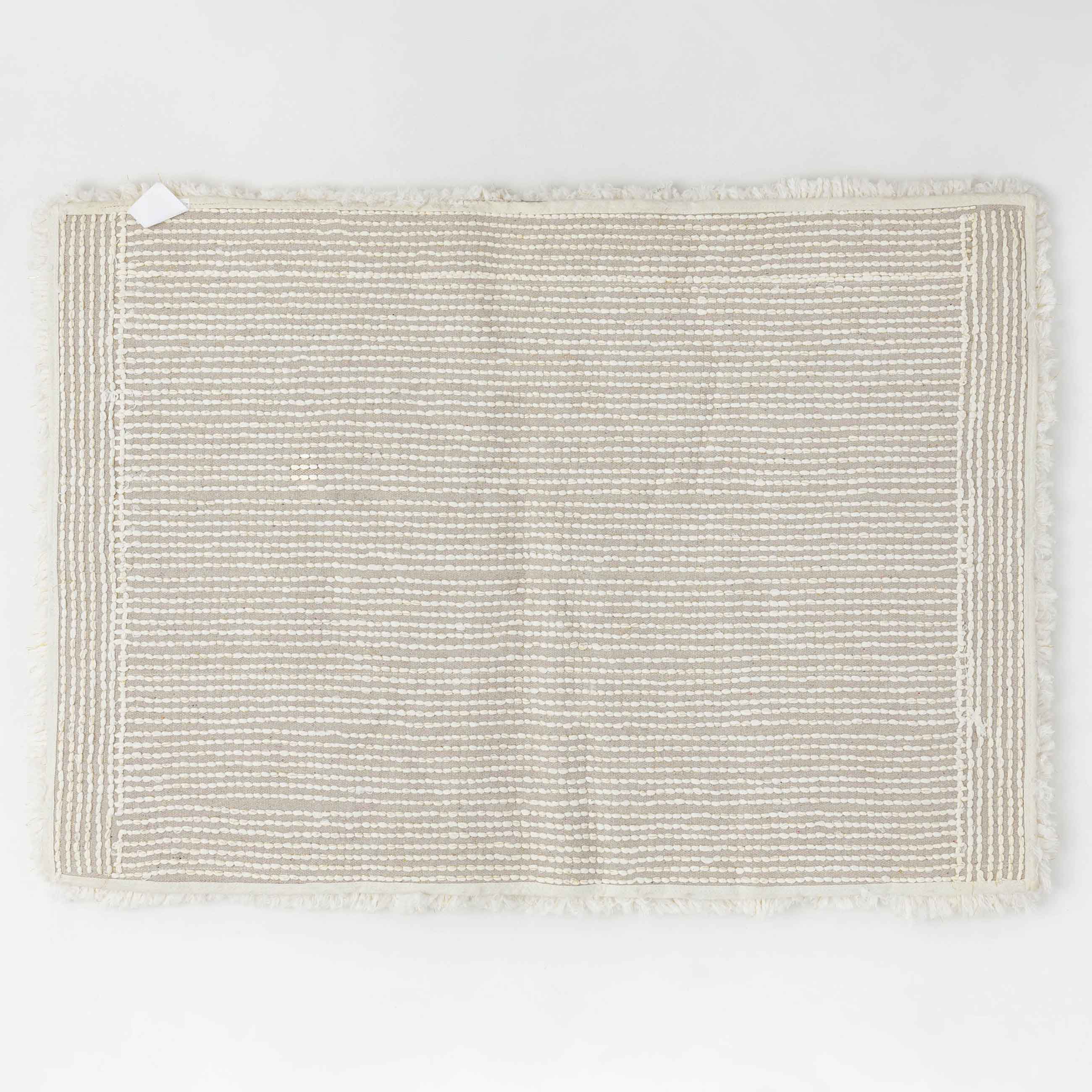 Mat, 60x90 cm, anti-slip, polyester/cotton, golden beige, Spark, image-1