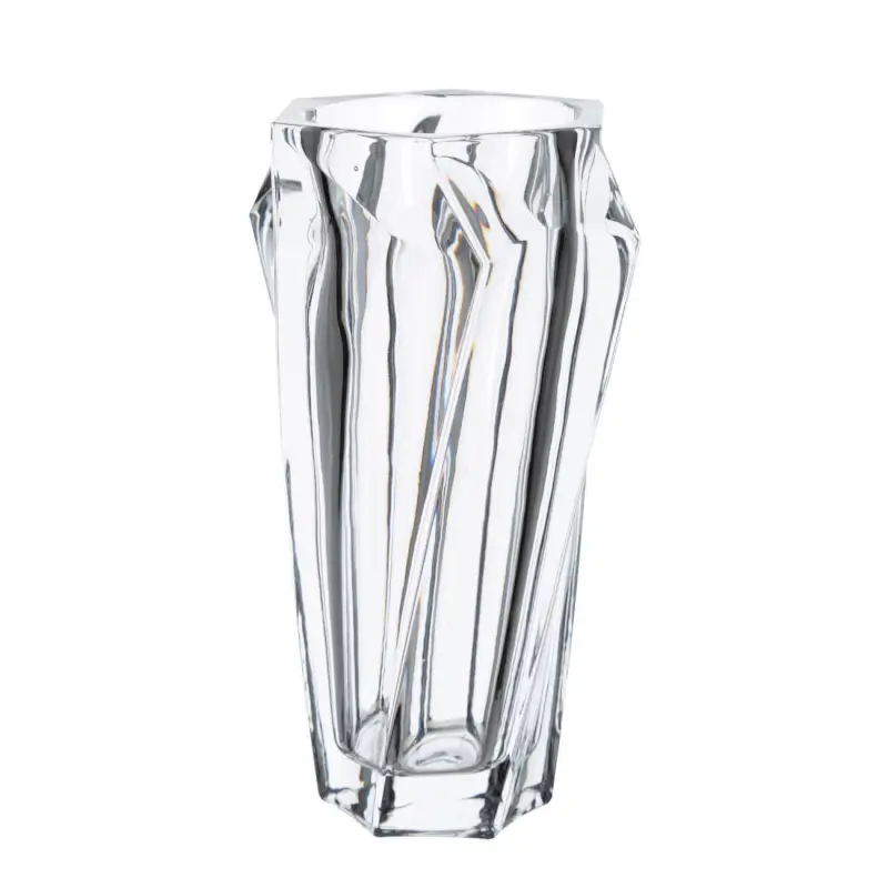 Flower vase, 24 cm, glass, Tulip