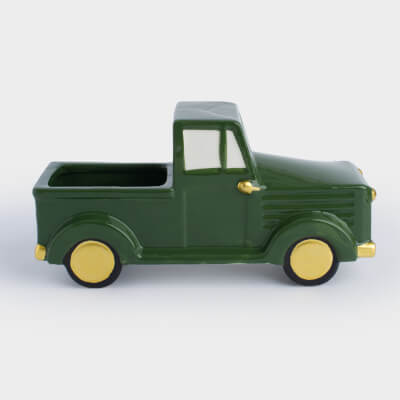 Candy bowl, 24x18 cm, ceramic, green, Car, Car ,image-0