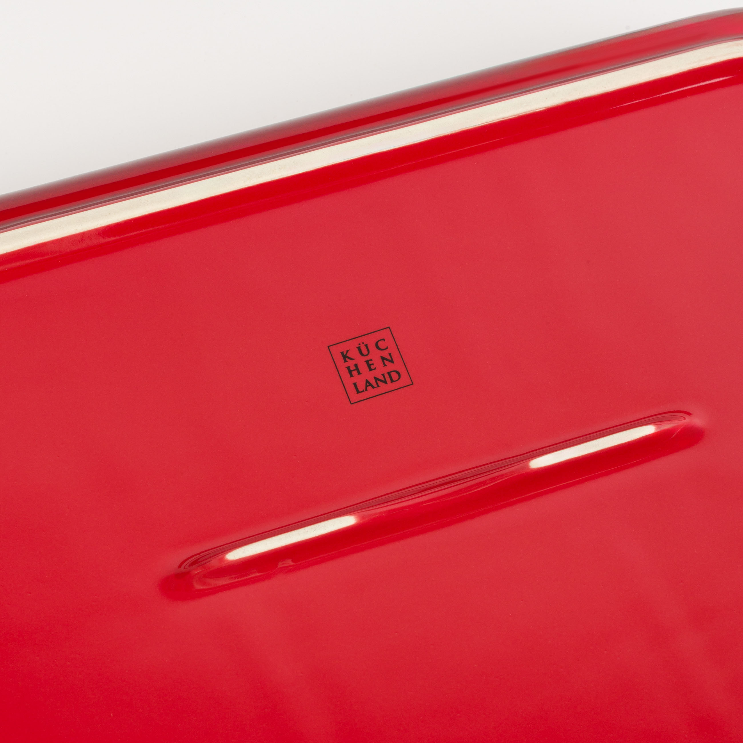Baking dish, 34x24 cm, ceramic, rectangular, burgundy, Gradient, Cakes gradient