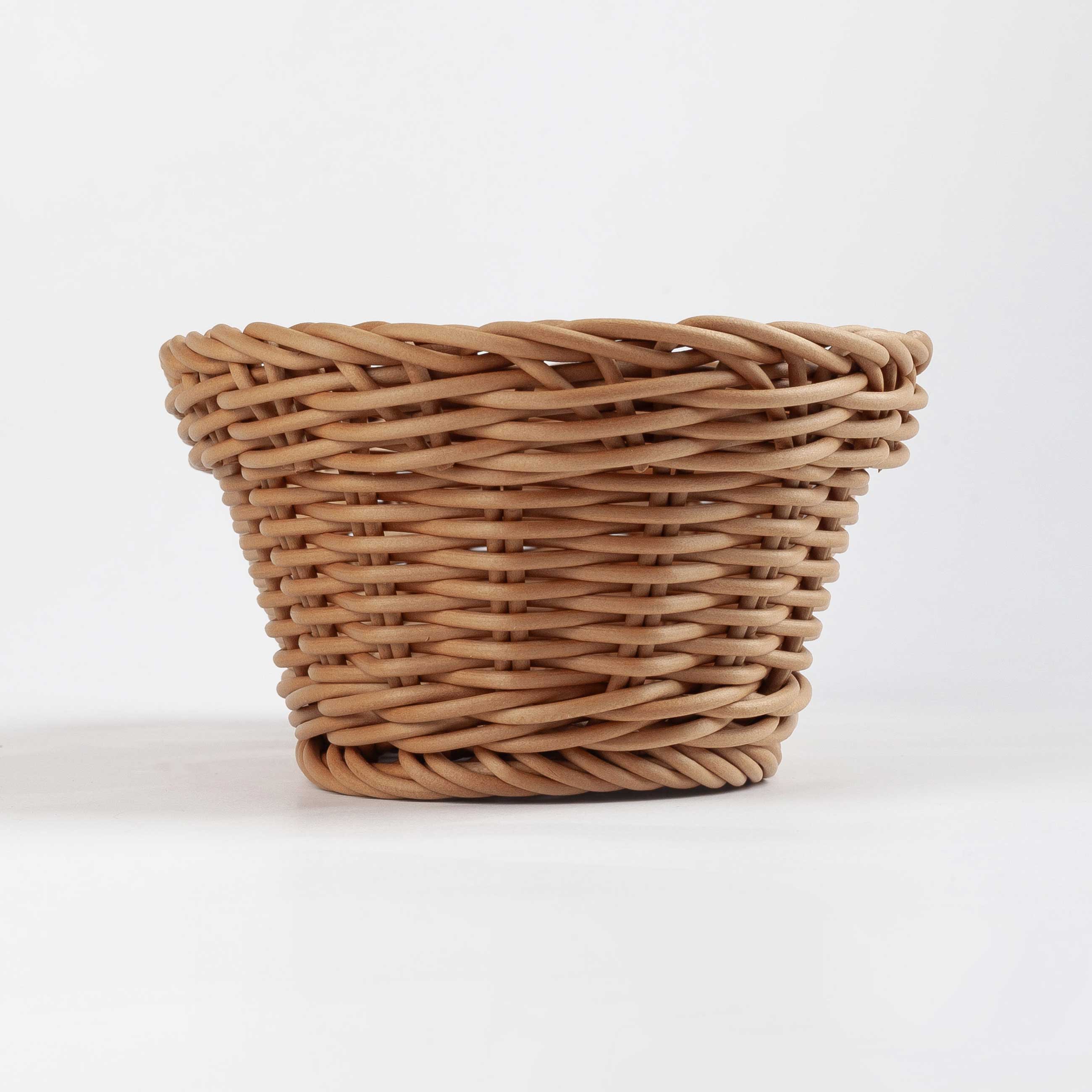 Bread basket, 29x17 cm, rattan, oval, brown, Twig