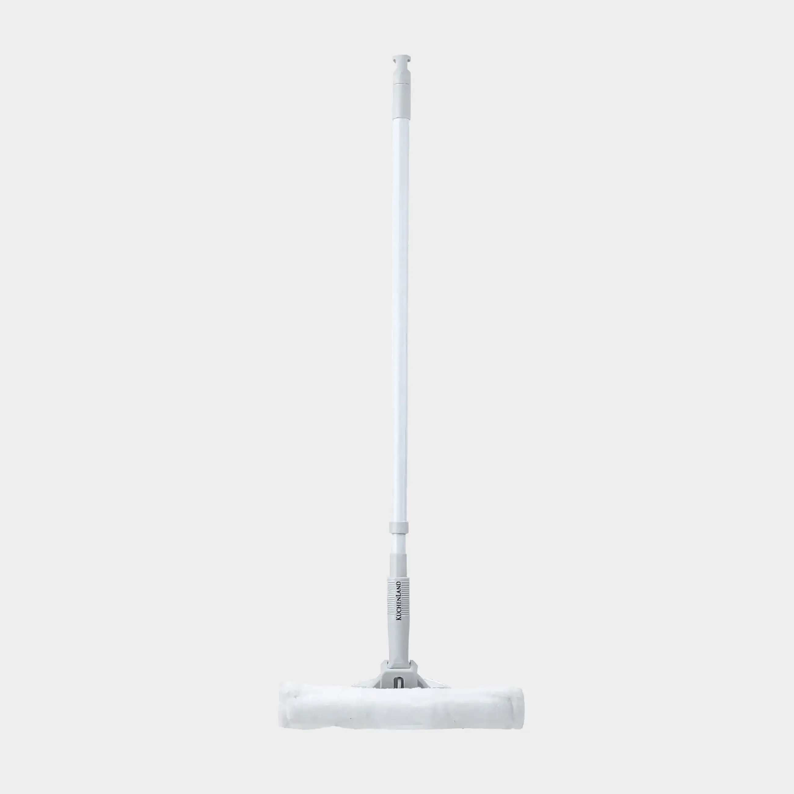 Window cleaning mop, with rag and scraper, white-grey, Clean