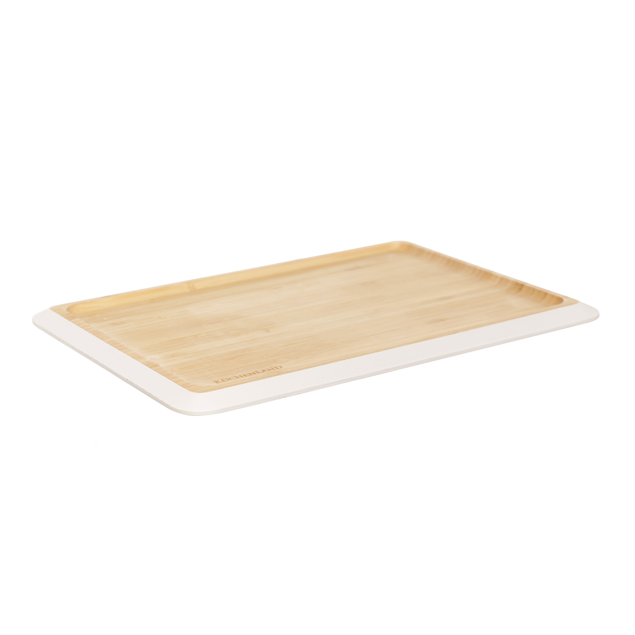 Dish, 33x24 cm, bamboo, rectangular, milk edging, Bamboo soft, image-3