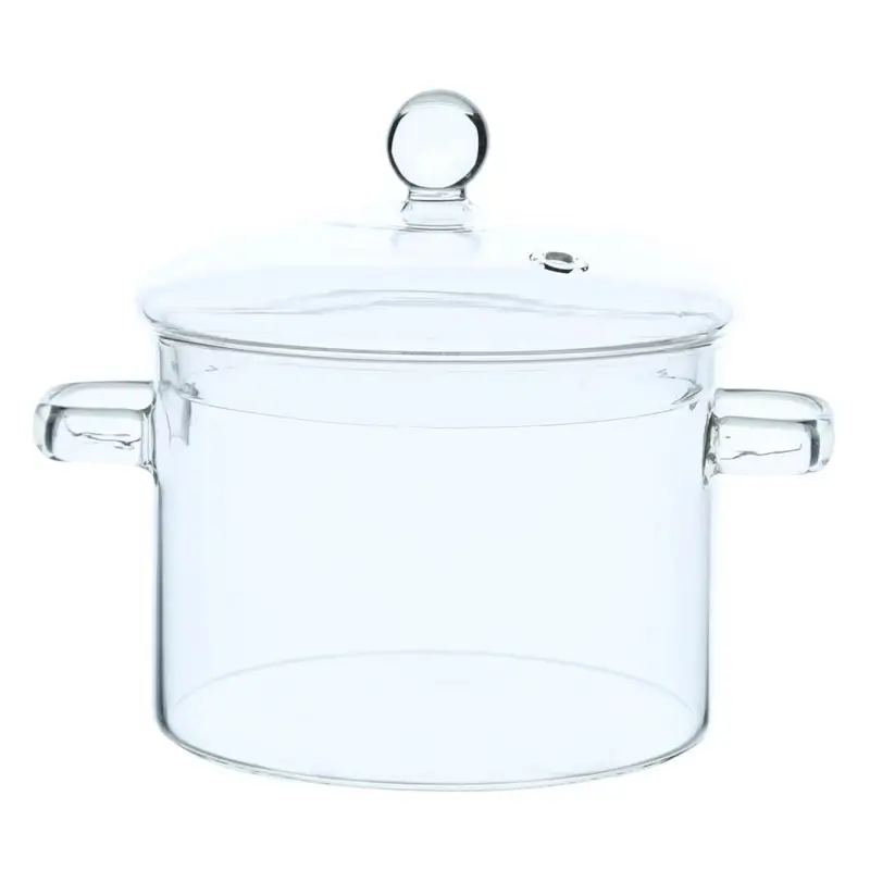Pot, 2,5 l, with lid, glass B, Clear