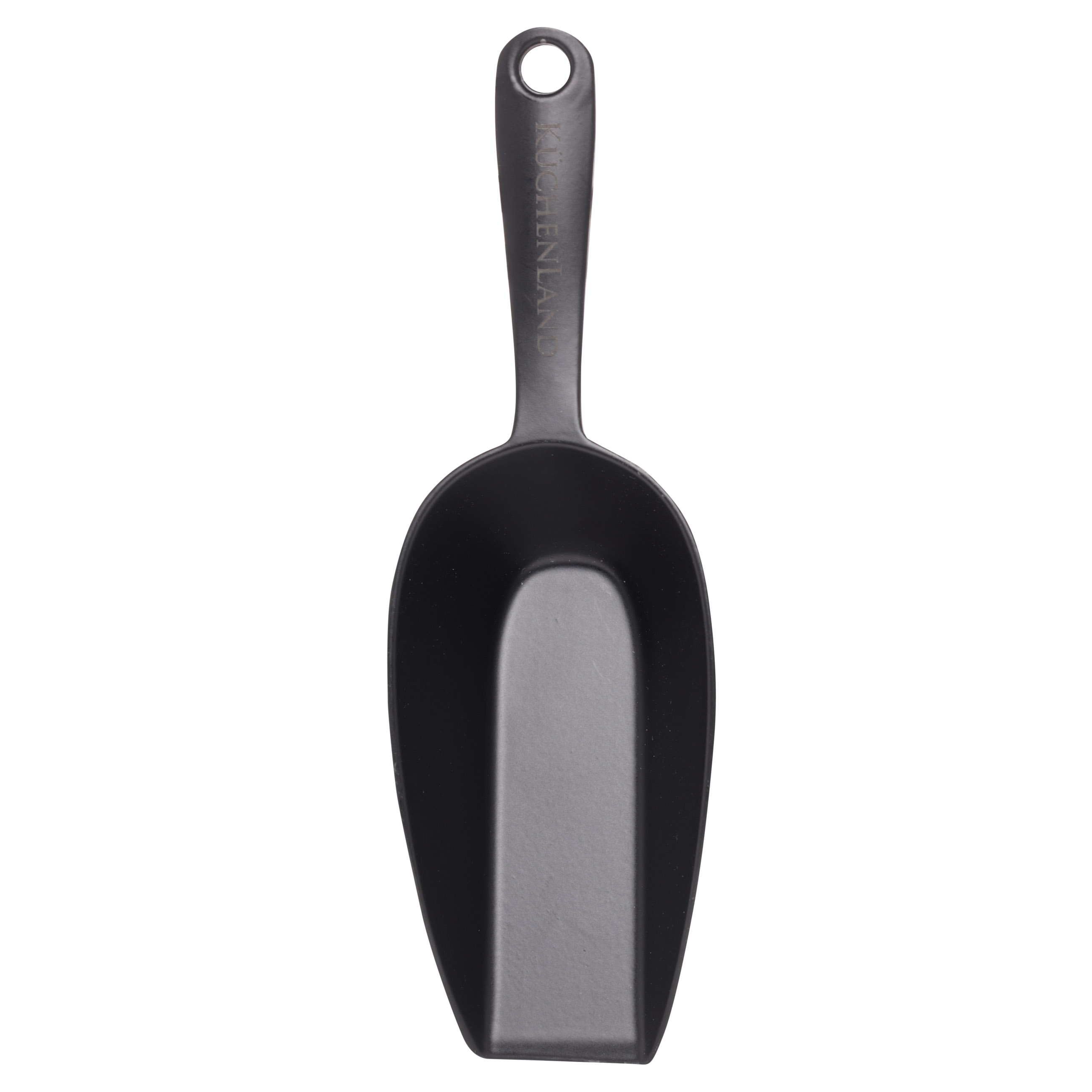 Cooking scoop, 17 cm, metal, black, Loft light, image-2