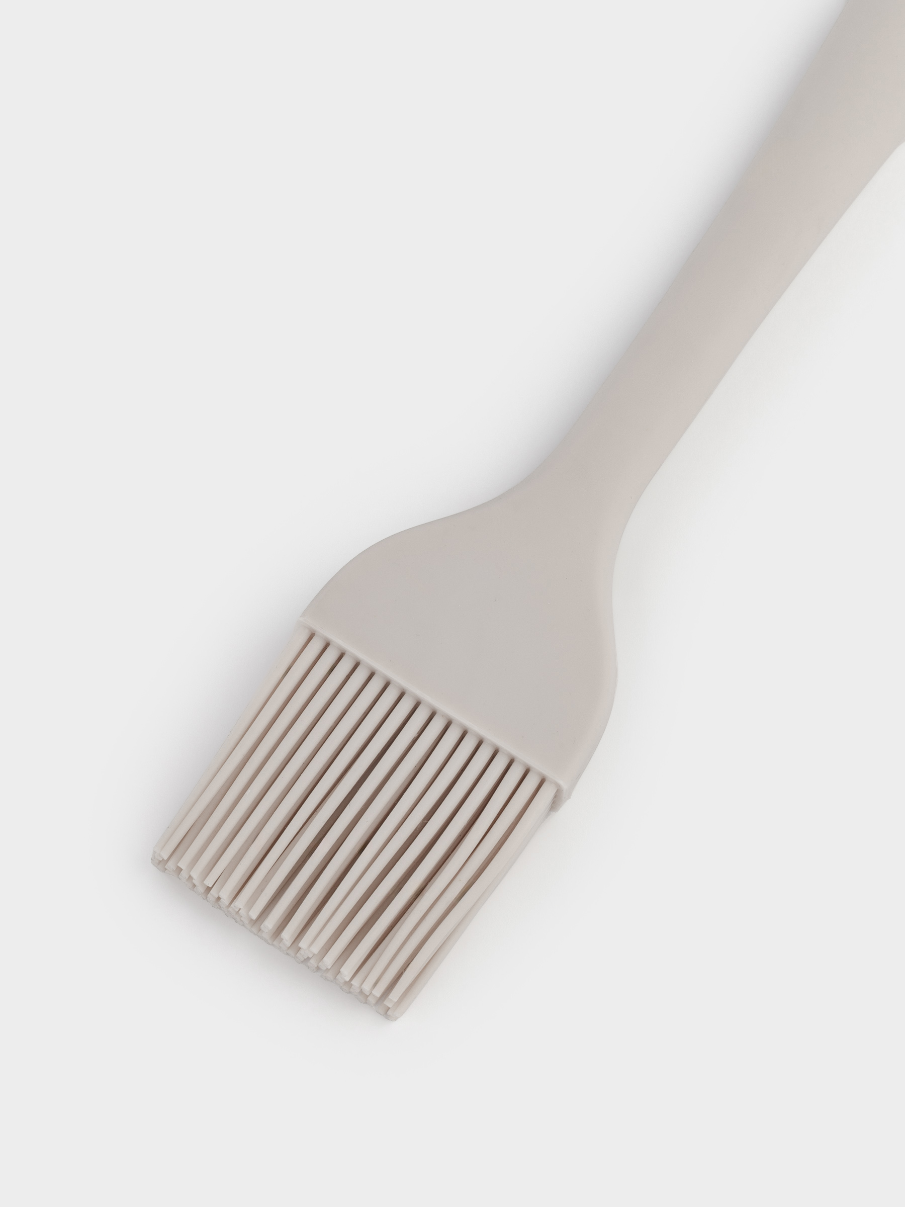 Cooking brush, 26 cm, silicone, beige, Benefit, image-1