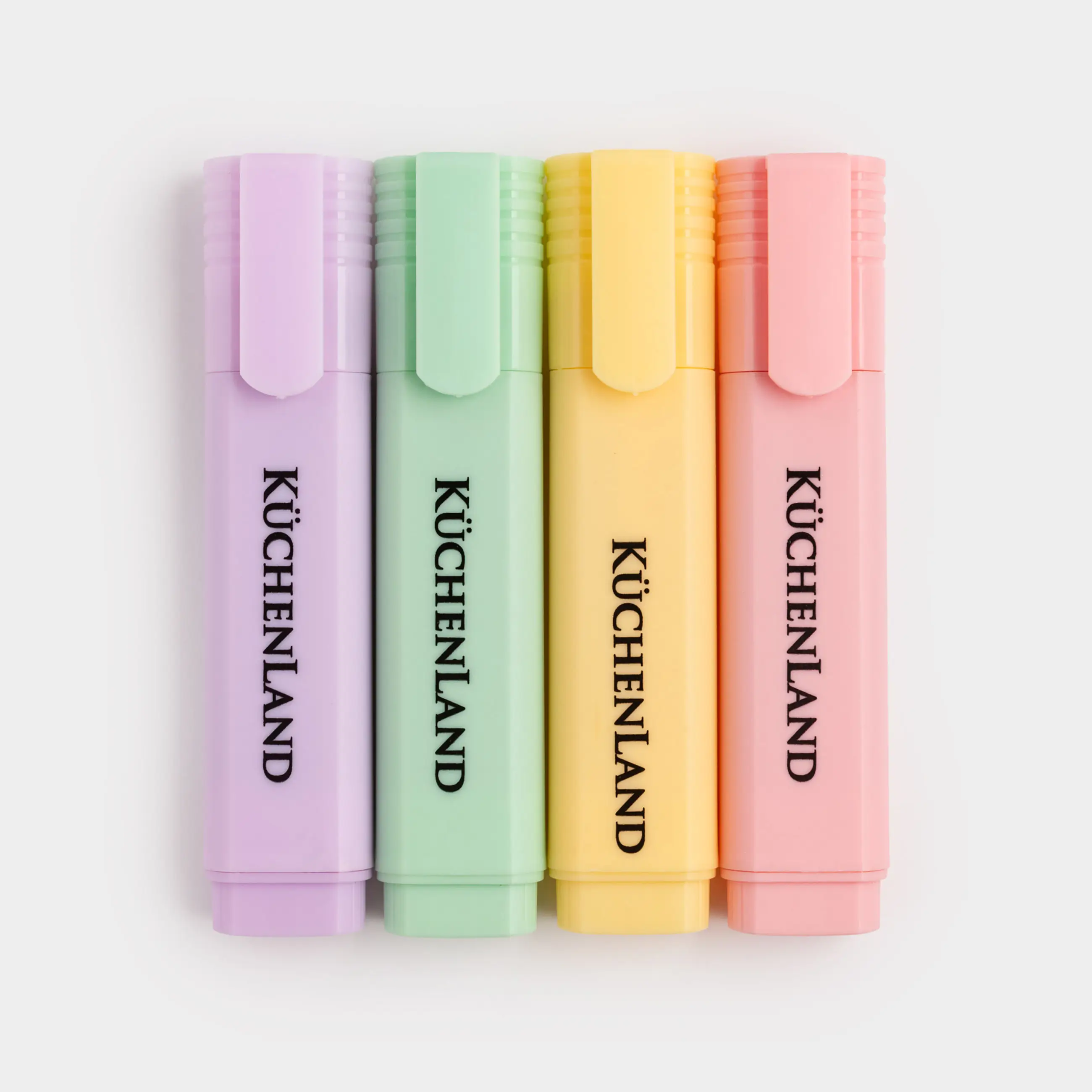Set of text separators, 4 pcs, plastic, colored, Draw, image-0