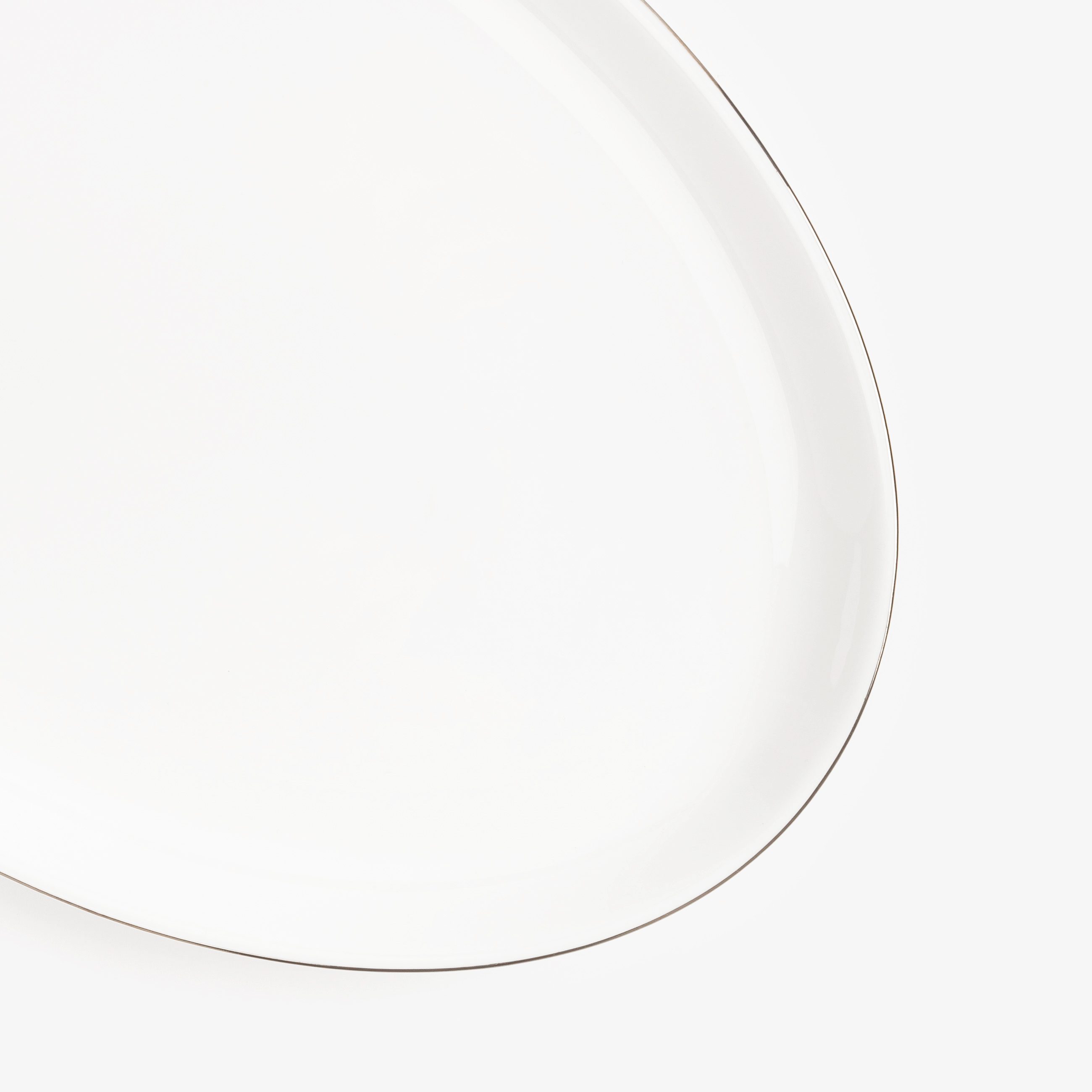 Dish, 31x21 cm, porcelain F, oval, Antarctica