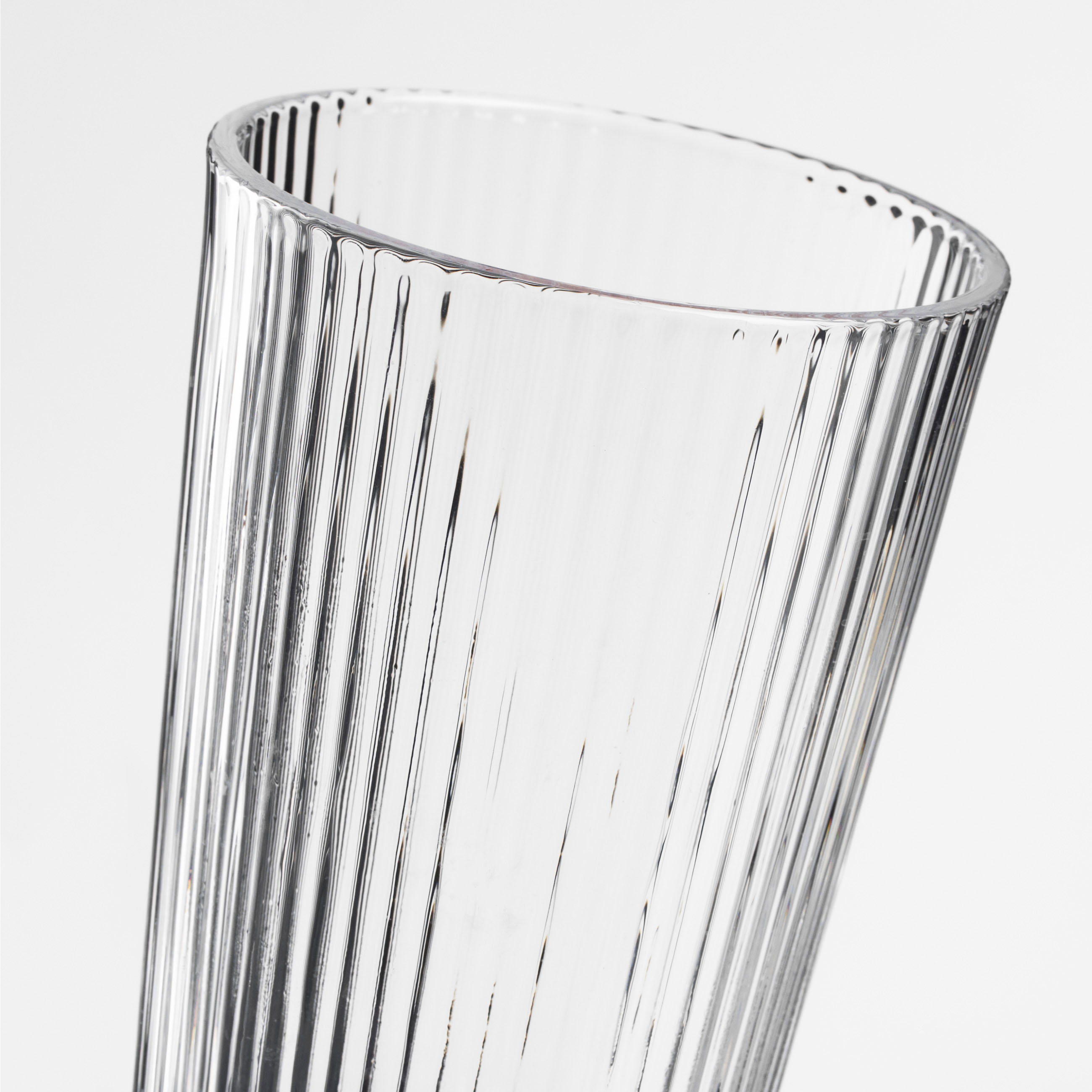 Glass, 14 cm, 400 ml, 2 pcs, glass R, Ribby