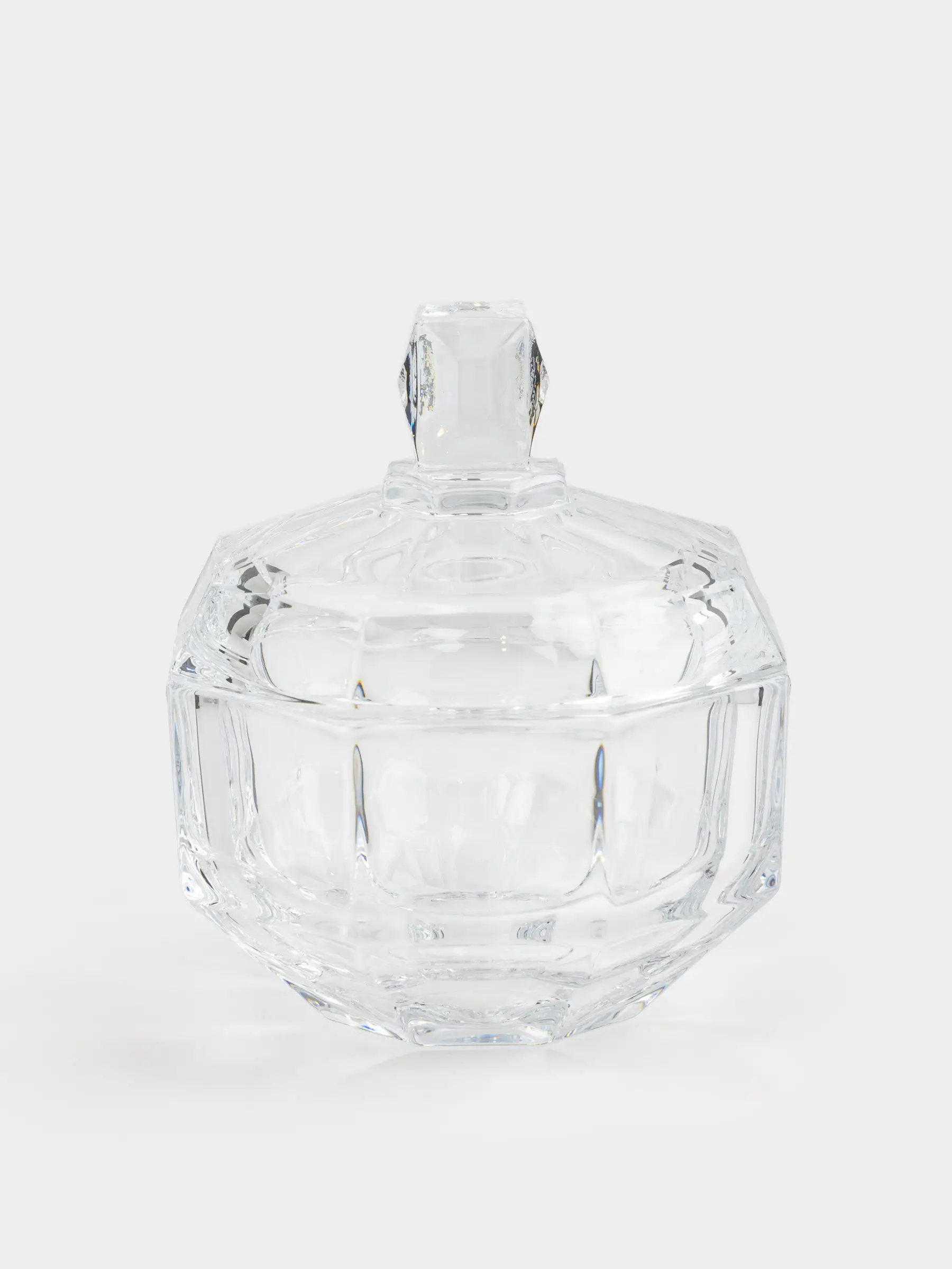 Storage container, 10x12 cm, 240 ml, glass, Edges, Terlano