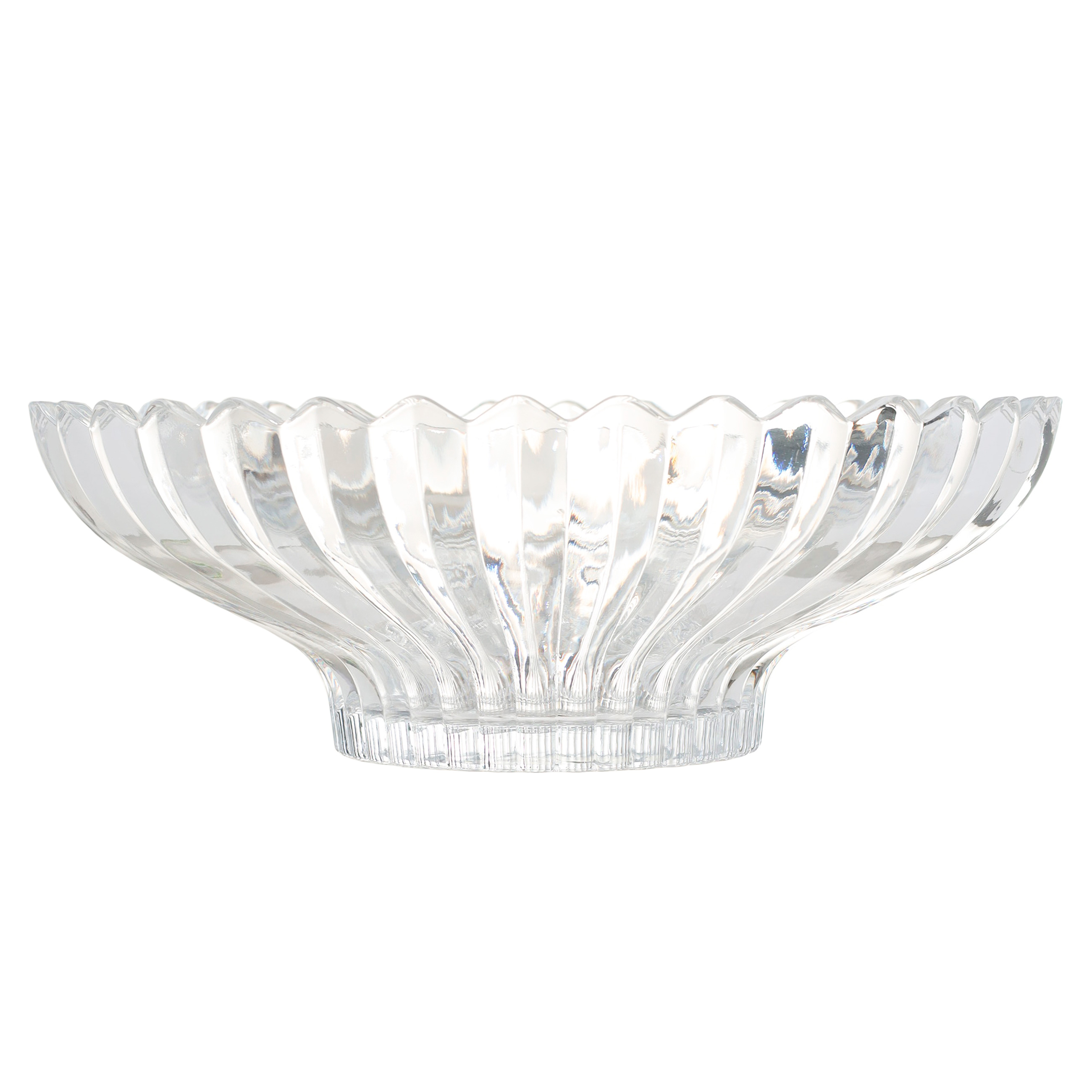 Fruit vase, 32x11 cm, glass R, Alpine