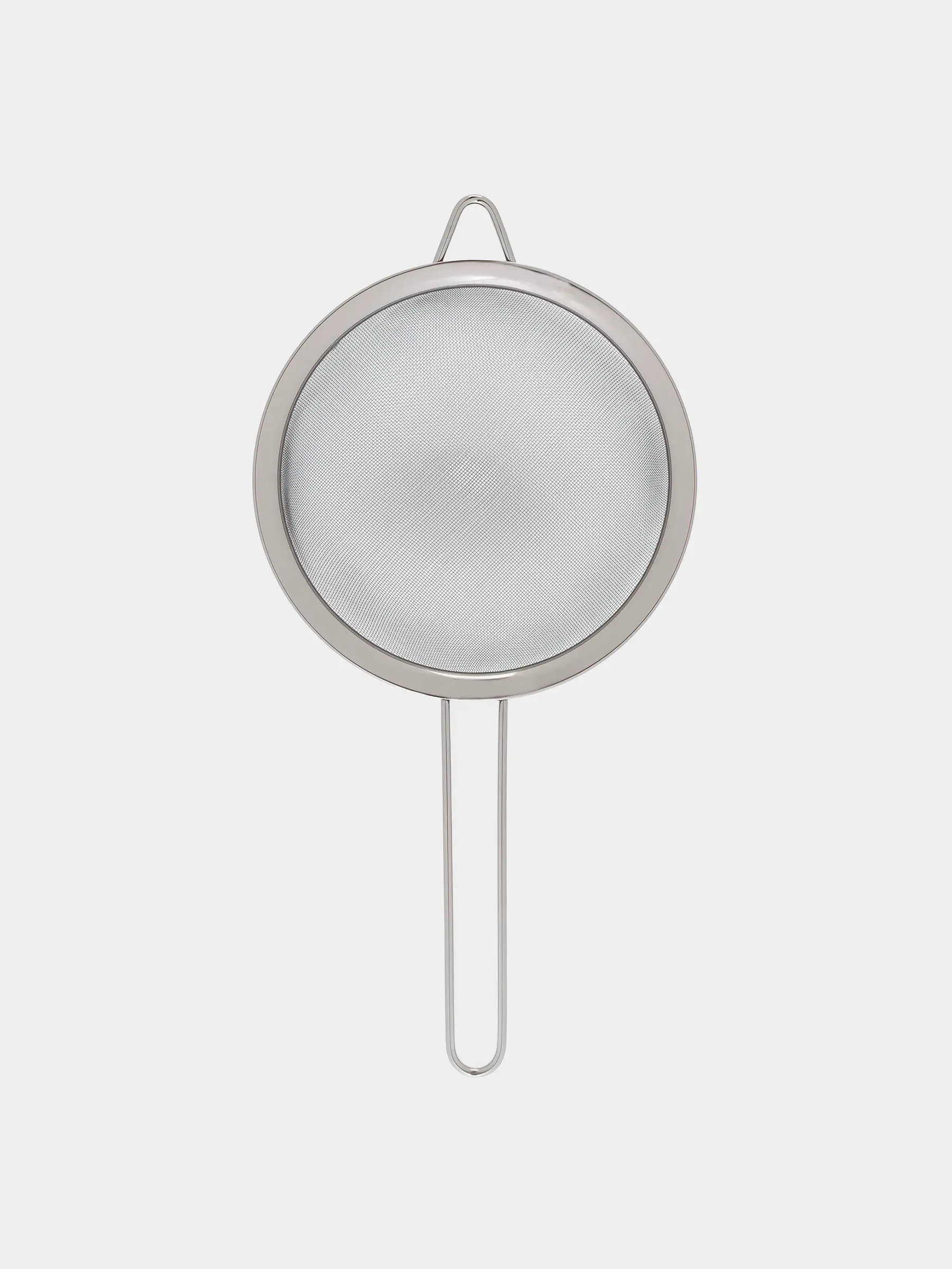 Sieve, 19 cm, with handle, steel, dark grey, Titanium, image-0