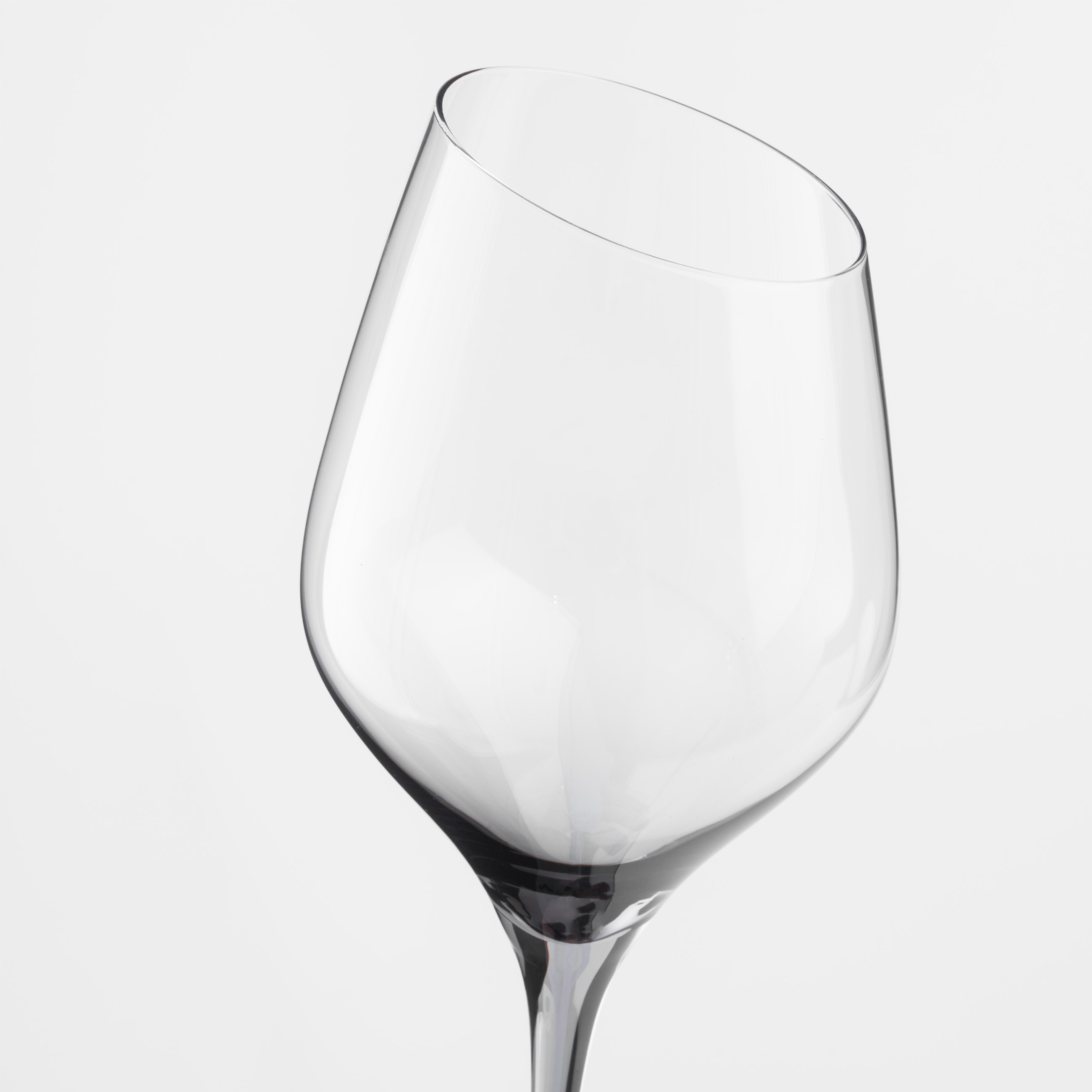 White wine glass, 460 ml, 2 pcs, glass, grey, Charm L Color, image-3