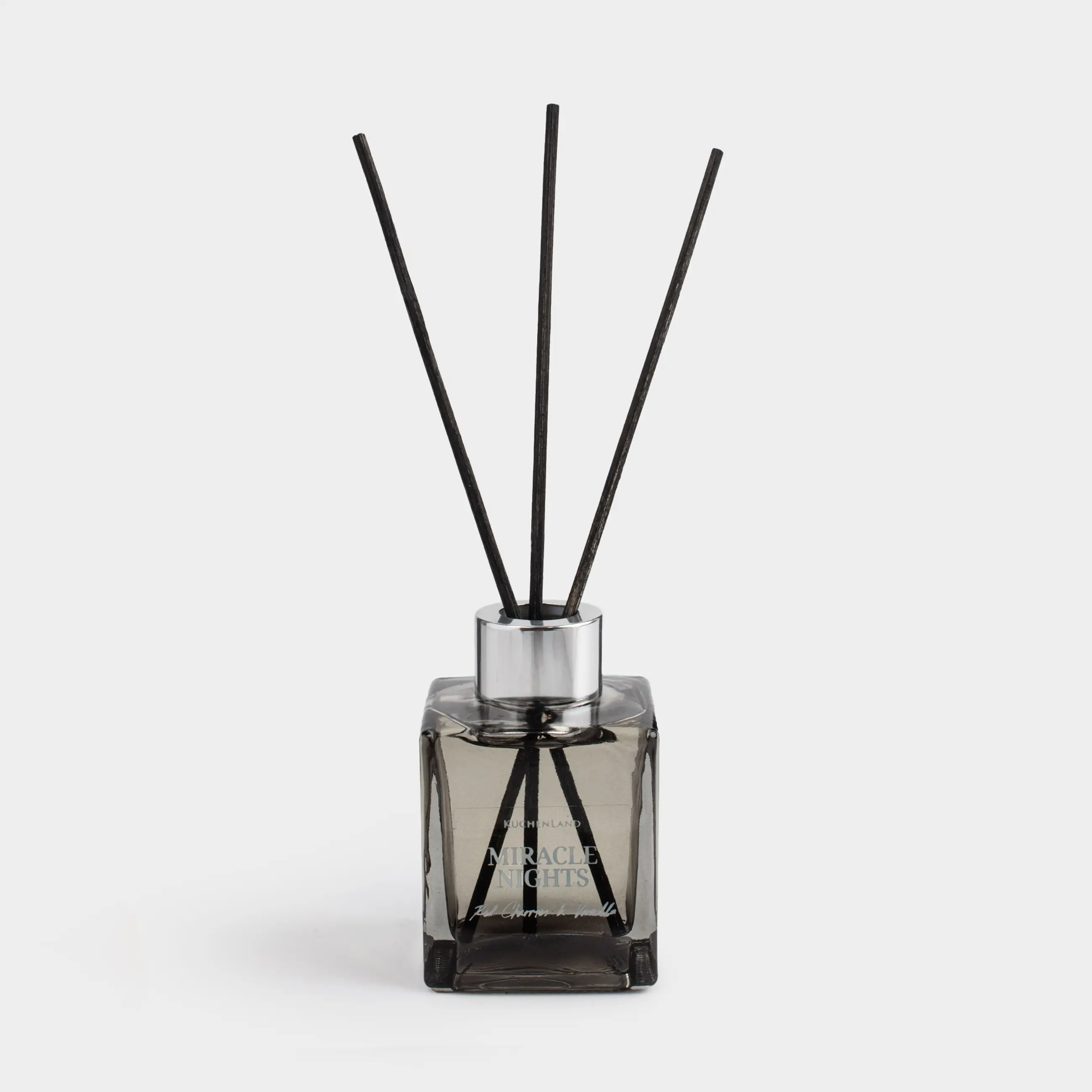 Aroma diffuser, 90 ml, Grey, Red Cherries & Vanilla, Miracle nights