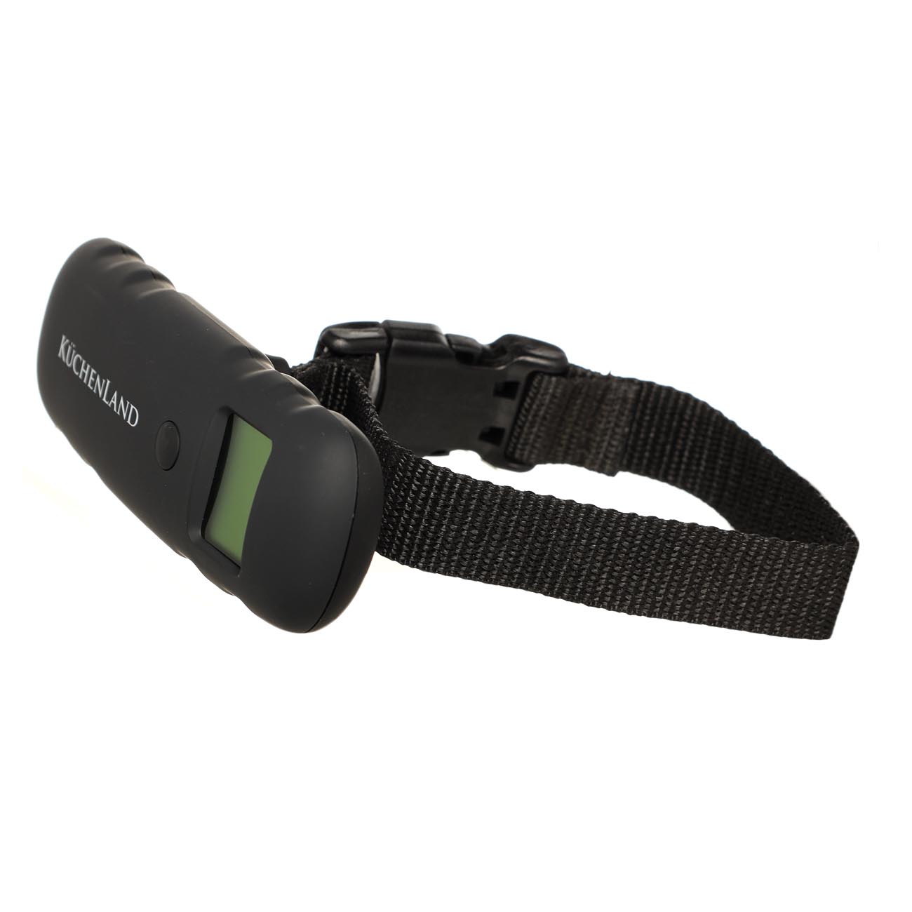 Luggage scale, 12 cm, electronic, plastic, black, Travel