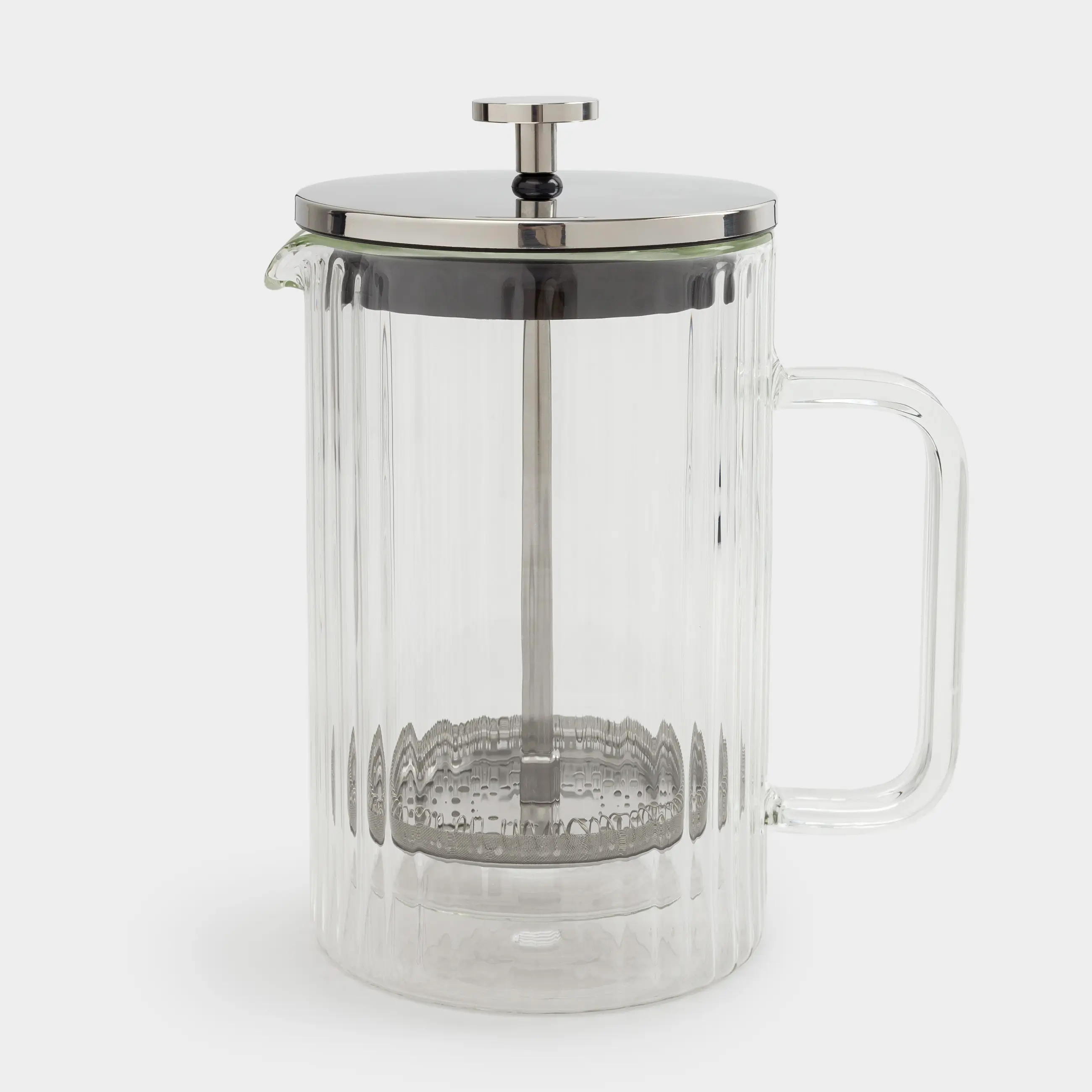French press, 800 ml, glass B, Air ribby, image-0