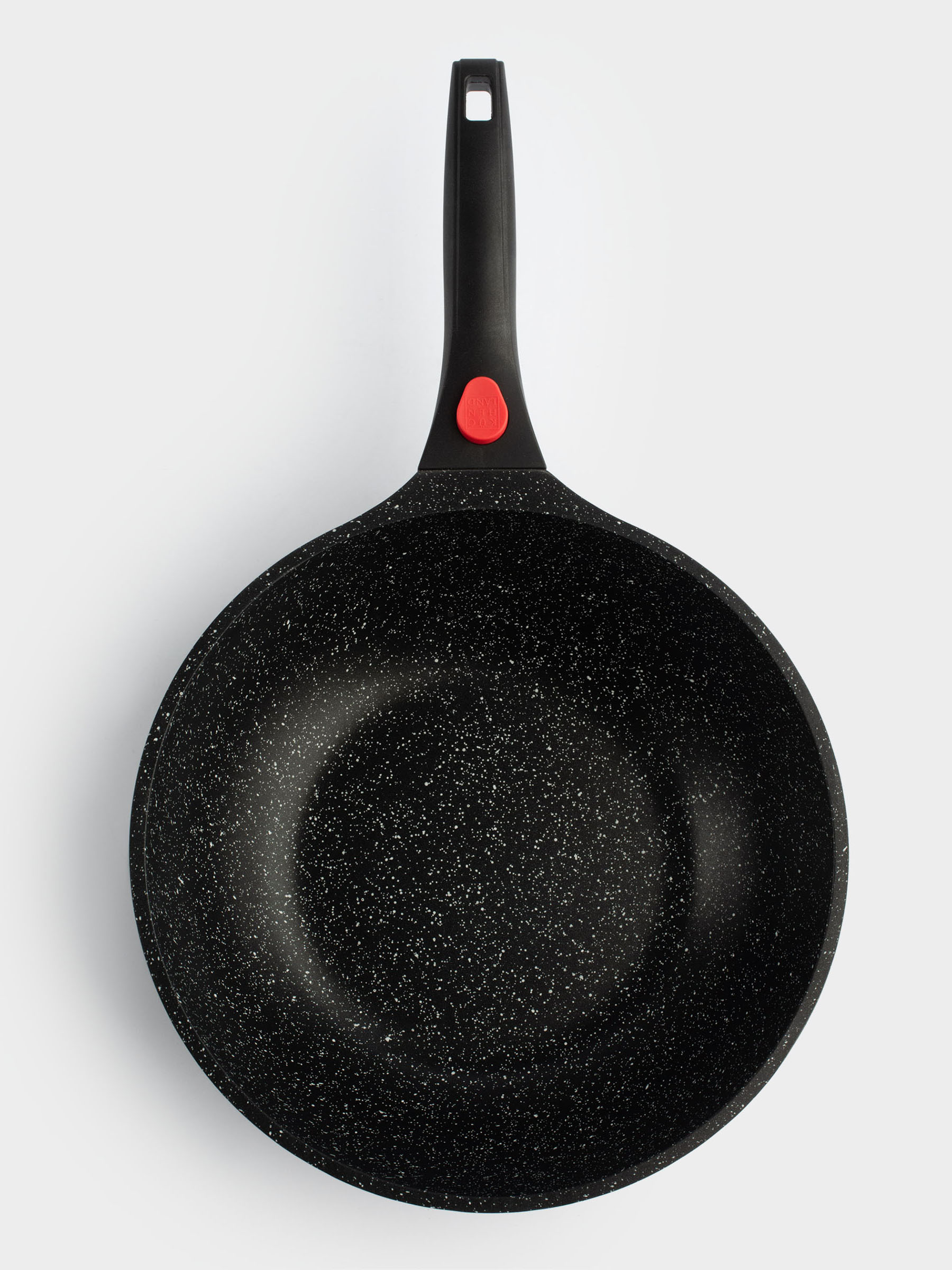 Wok, 28 cm, with lid, removable handle, coated, aluminum, Solution Red 2, image-3