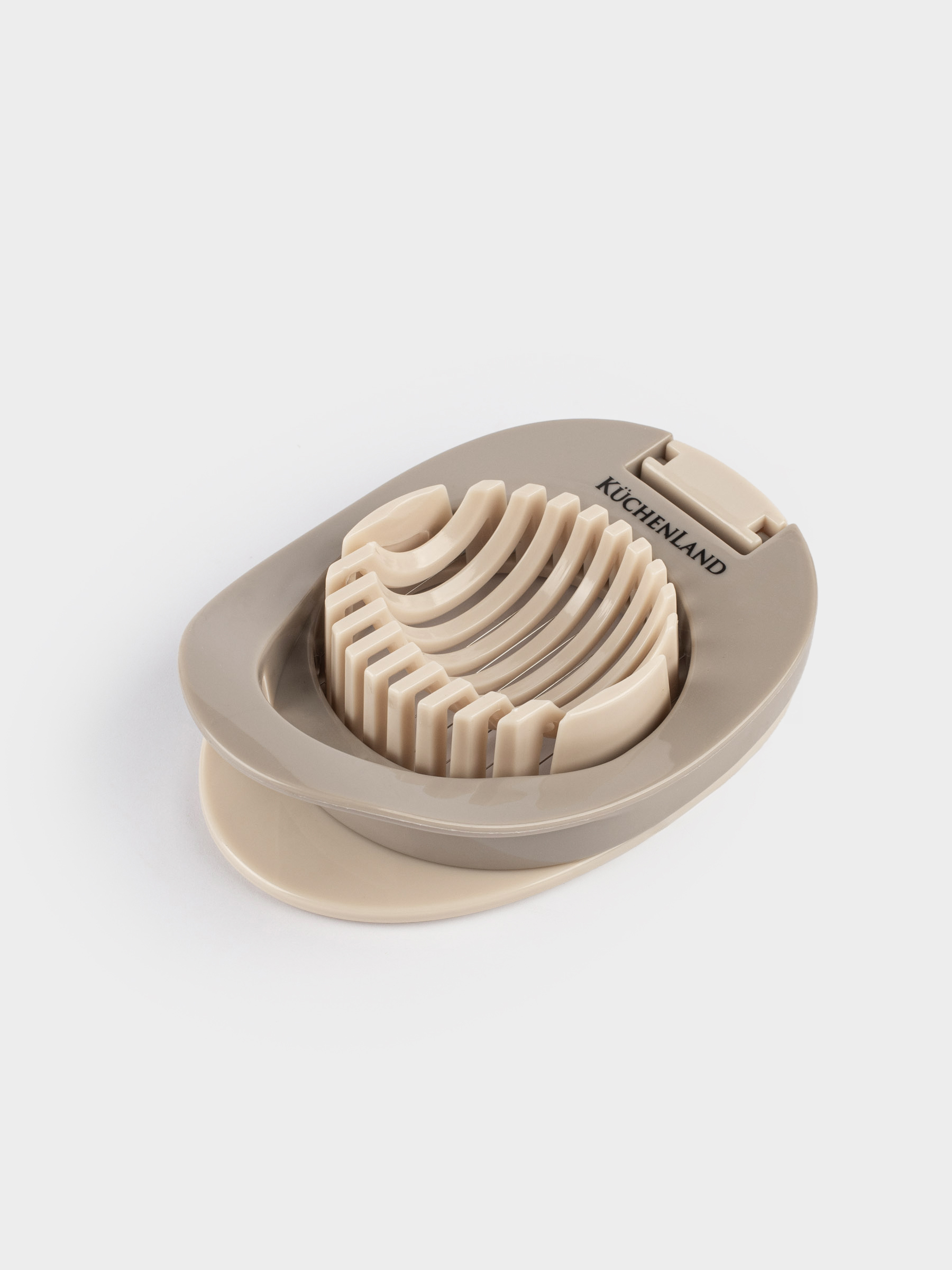 Egg slicer, 12 cm, steel / plastic, beige, Soft kitchen, image-9