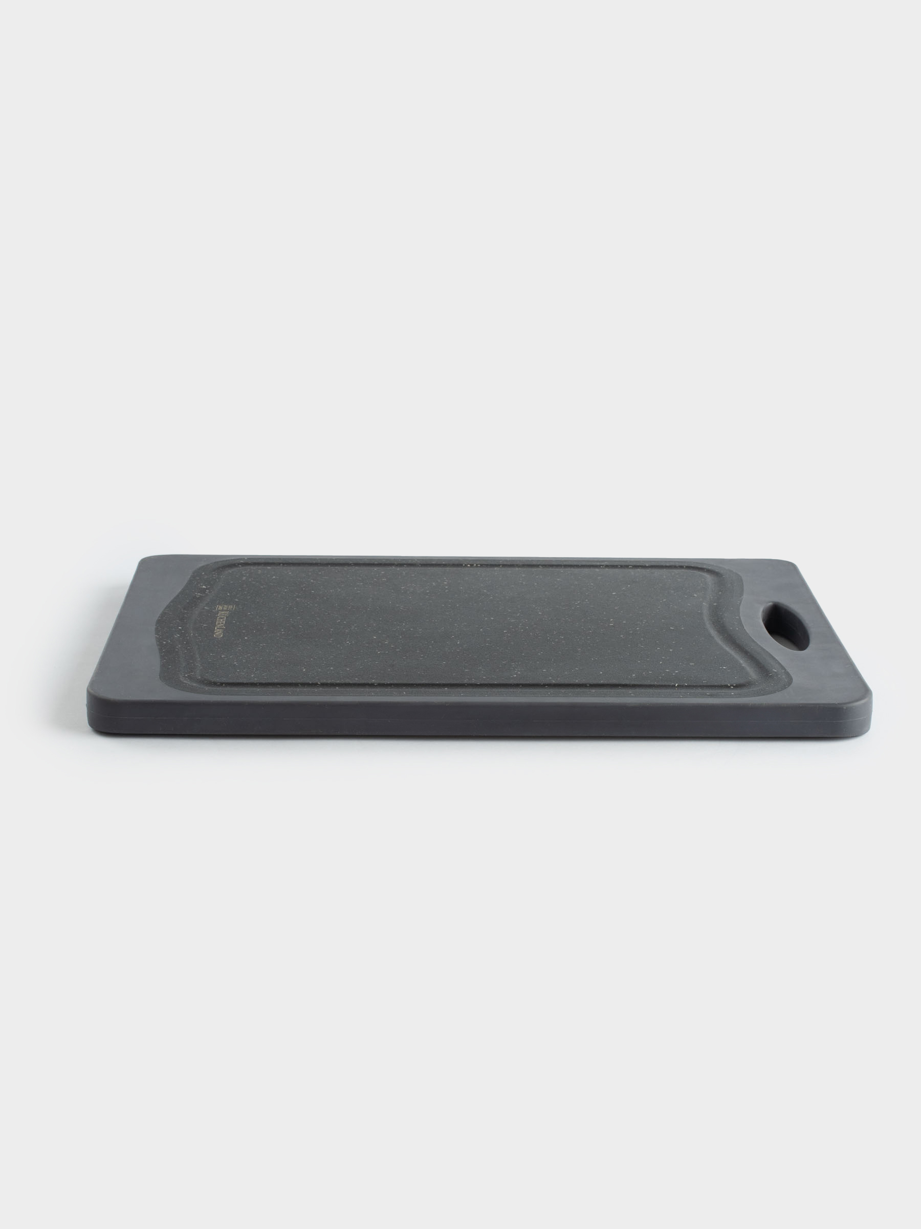 Chopping board, 33x23 cm, 2-sided, Bamboo/Plastic, black, Marble Bamboo, image-5