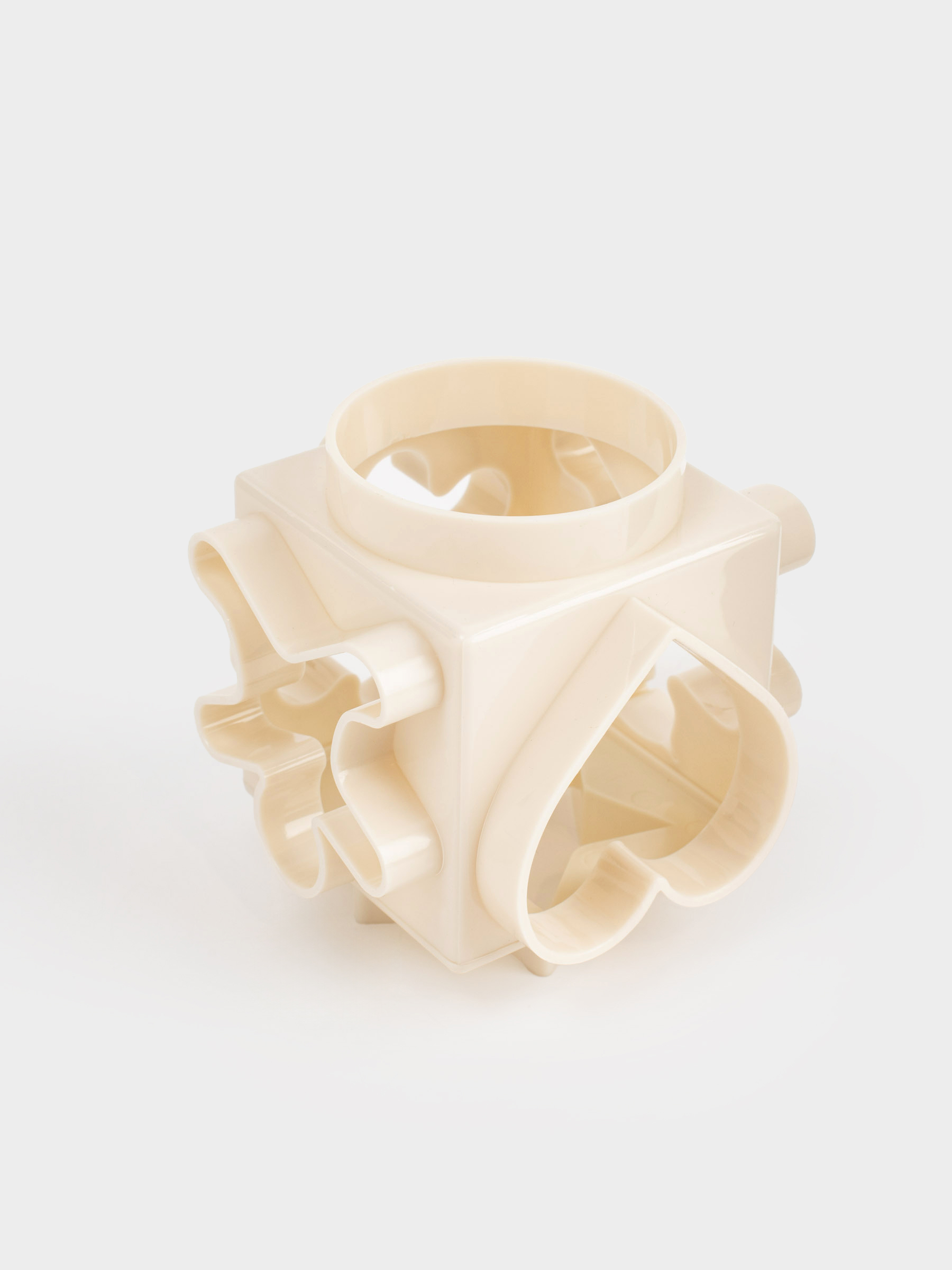 Cookie cutter, 6 sides, Plastic, Milk, Cube, Bakery, image-4