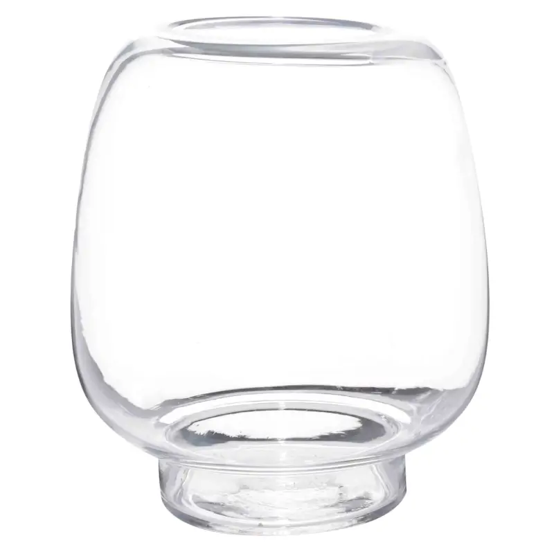 Flower vase, 23 cm, Glass, Clear ,image-0