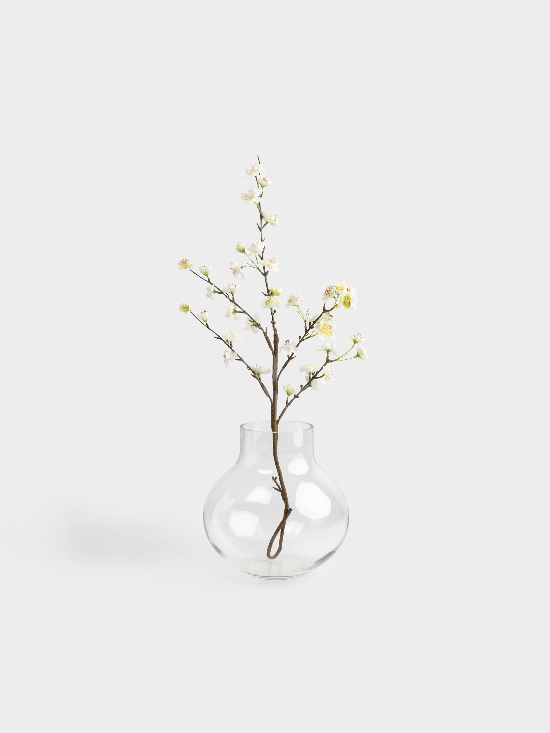 Flower vase, 25 cm, glass, Flask, Flask, image-3