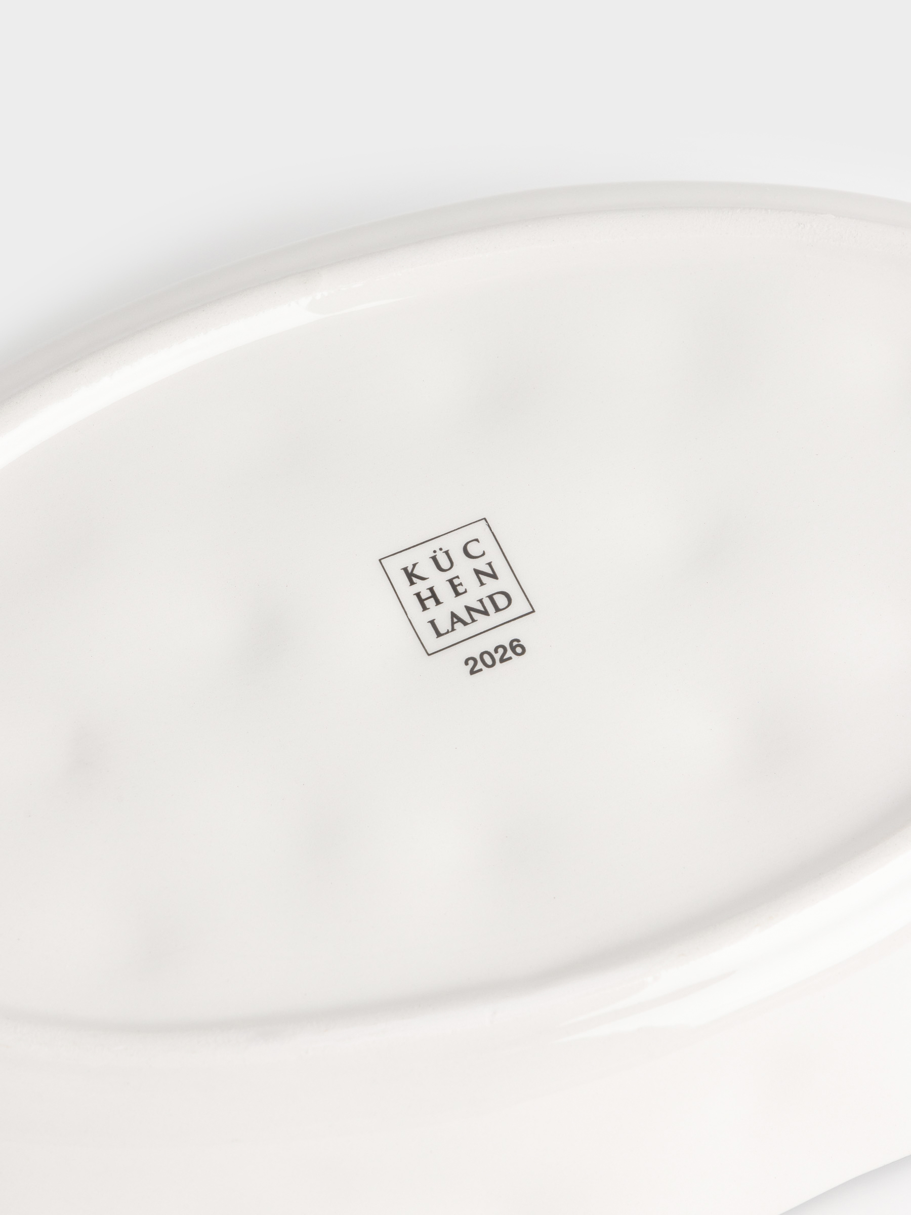 Dish, 28x17x5 cm, with sides, ceramic, oval, Horse with Christmas tree, Christmas green, image-7