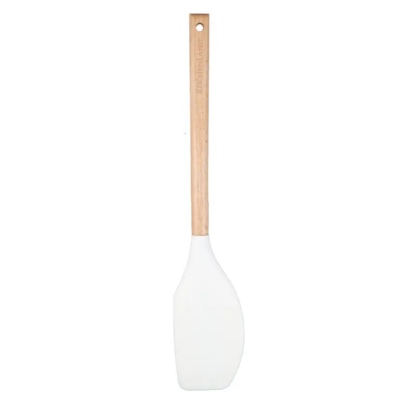 Spatula, 32 cm, silicone / wood, beige, Provence