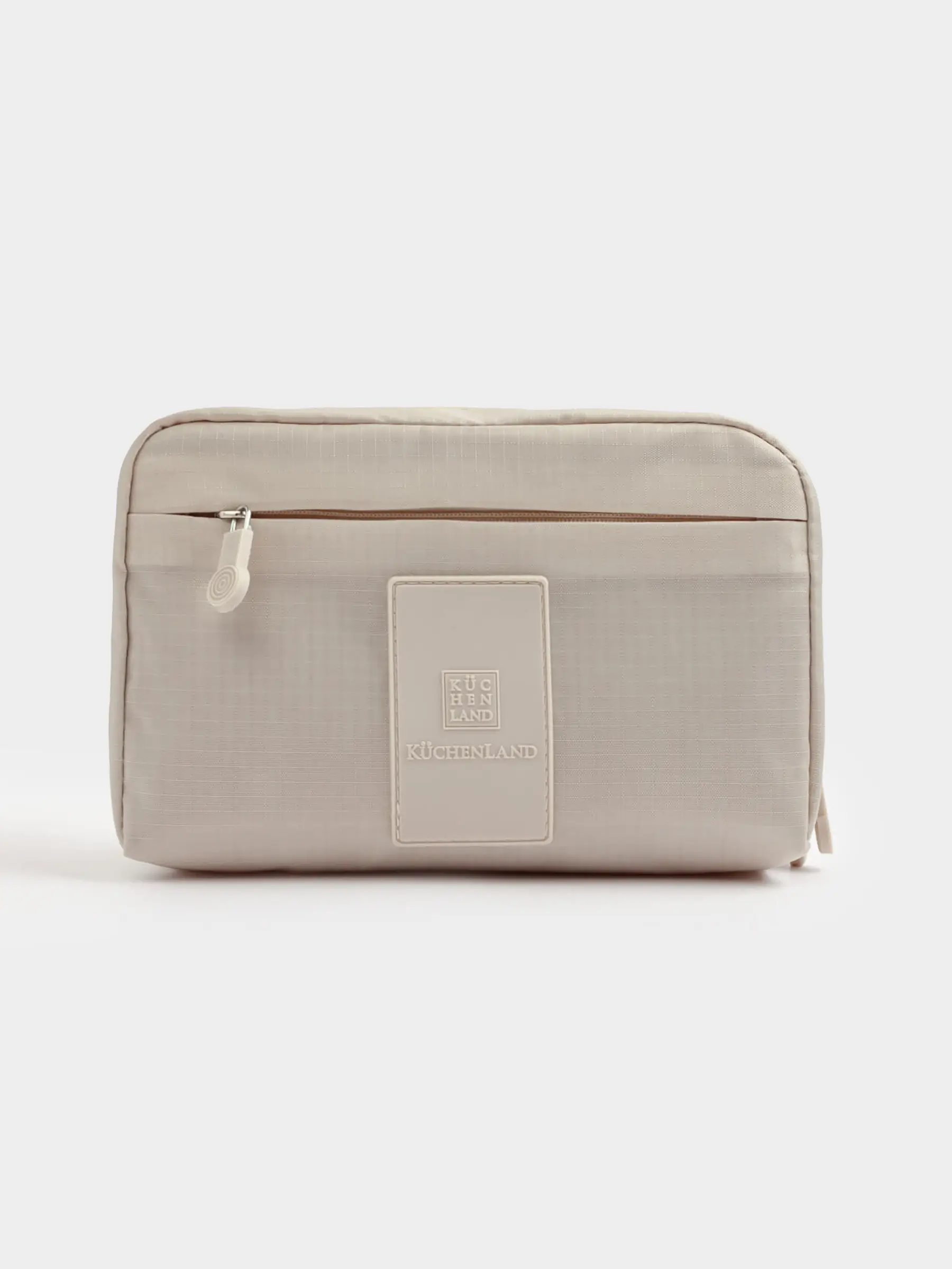 Travel Cosmetic Bag, 20х12 cm, polyester, beige, Easy Travel