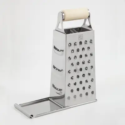 Grater, 24 cm, four-sided, beige, Soft ,image-0