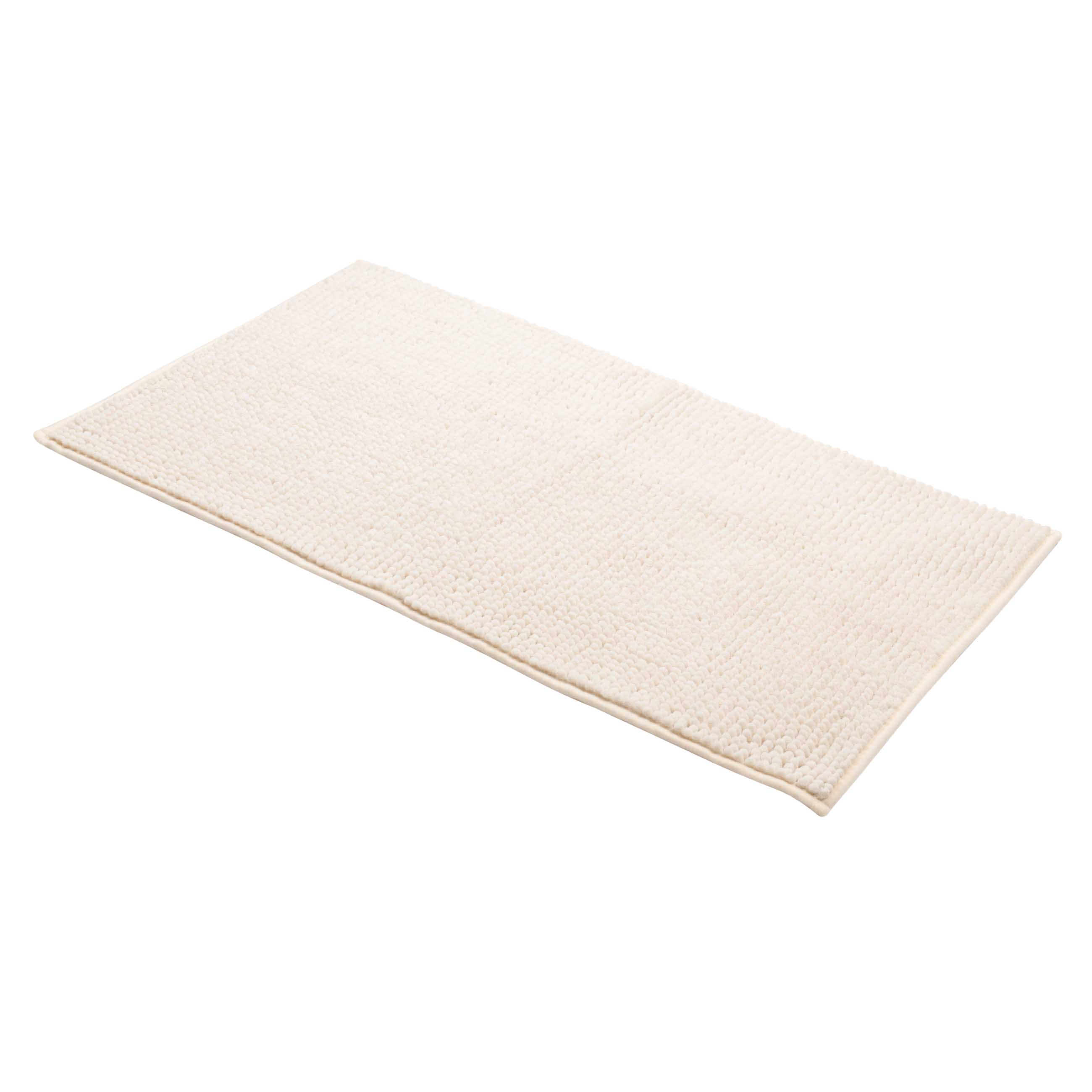 Mat, 50x80 cm, polyester, milky, Hillock, image-1