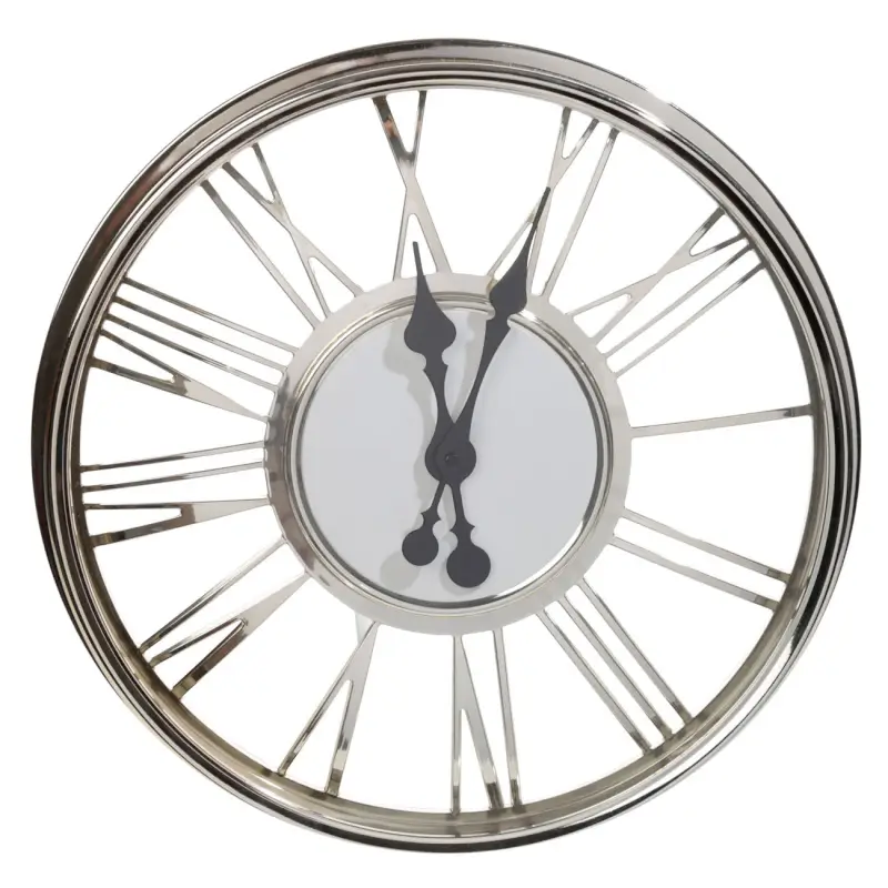 Wall clock, 44 cm, round, golden, Fantastic gold ,image-0