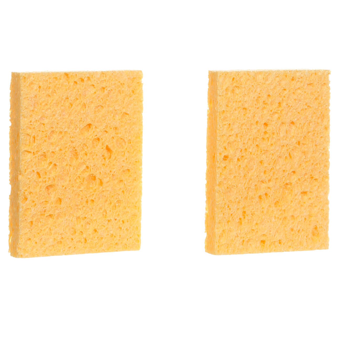 Dish washing sponge, 9x6 cm, 2 pcs, cellulose, Clean , image-0