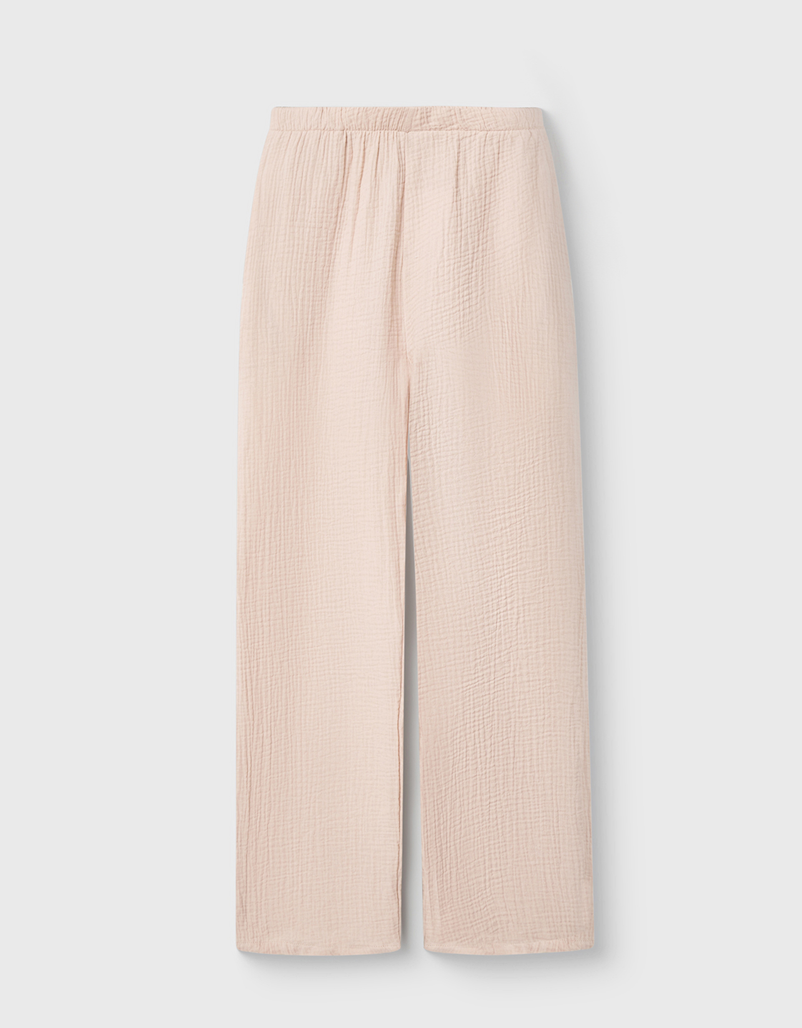 Women's trousers, homewear, size S, muslin, milky, Allison, image-5