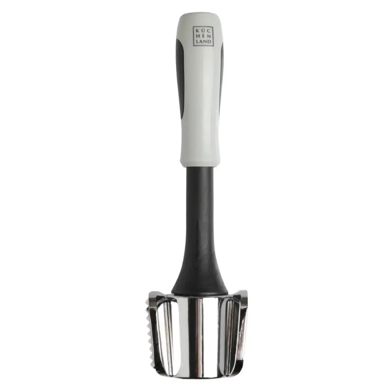 Meat chipping hammer, 23 cm, with tenderizer, grey, Lemsen