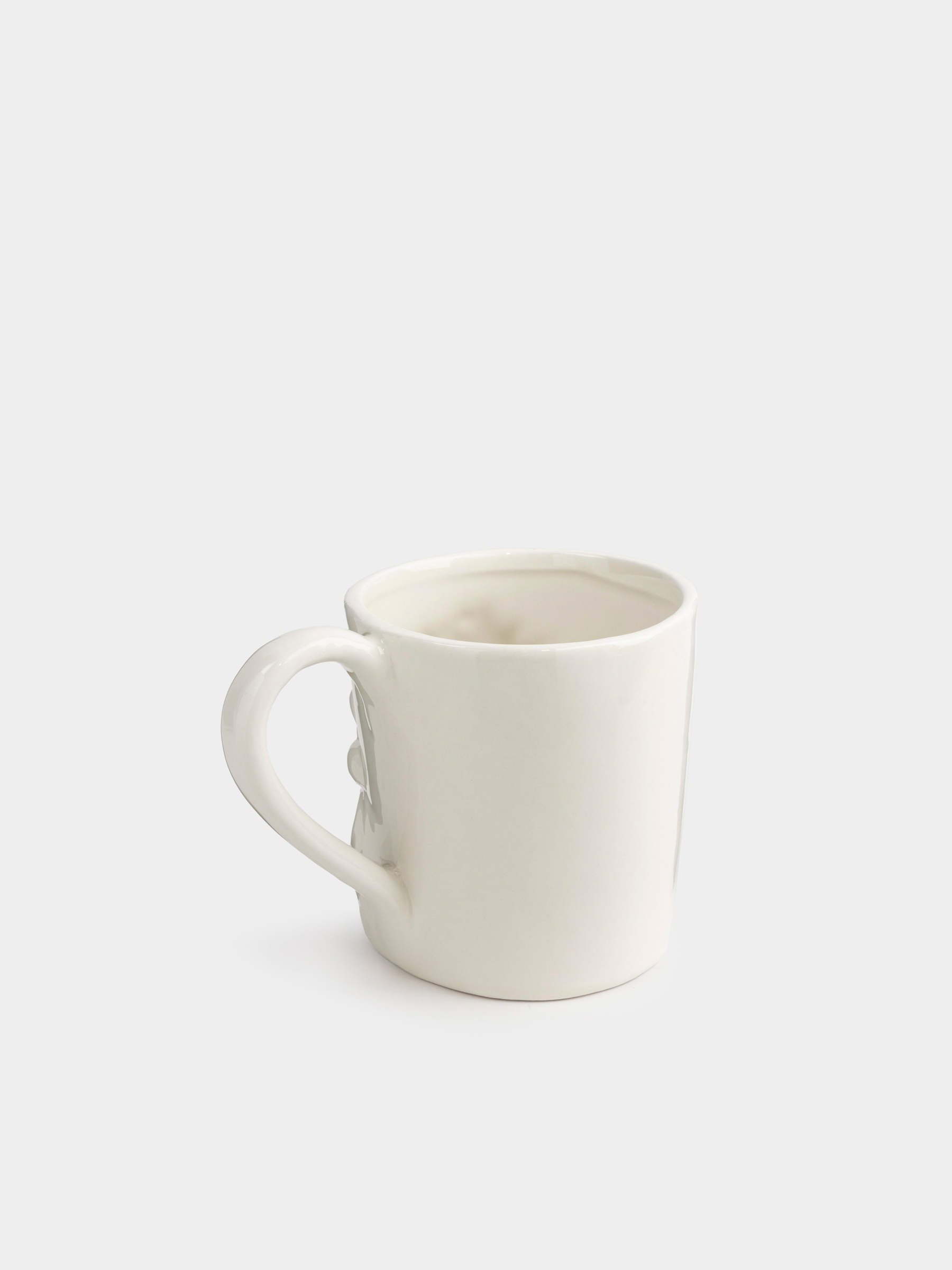 Mug, 500 ml, ceramic, milky, Horse, Horse pattern, image-2