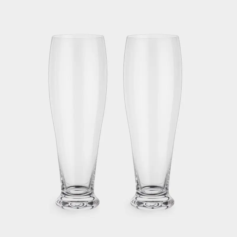 Drinking glass, 23 cm, 650 ml, 2 pcs, glass, Clear ,image-0