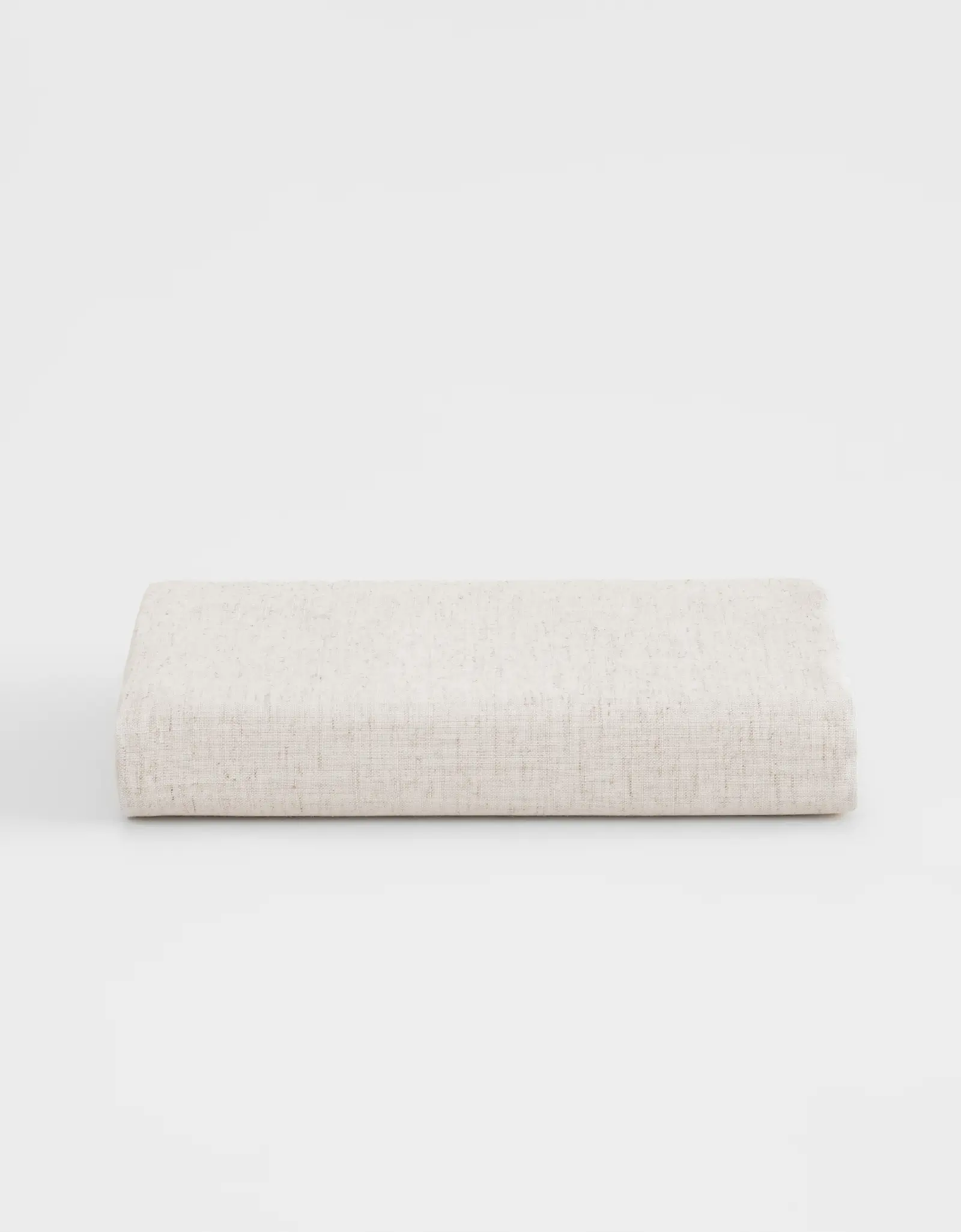 Tablecloth, 170x250 cm, polyester / linen, beige, Vintage, Melange outline