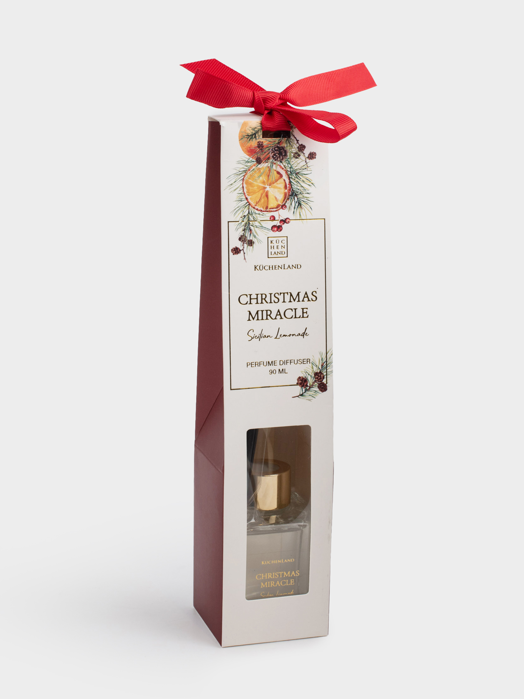 Aroma diffuser, 90 ml, Sicilian Lemonade, Christmas miracle, image-4