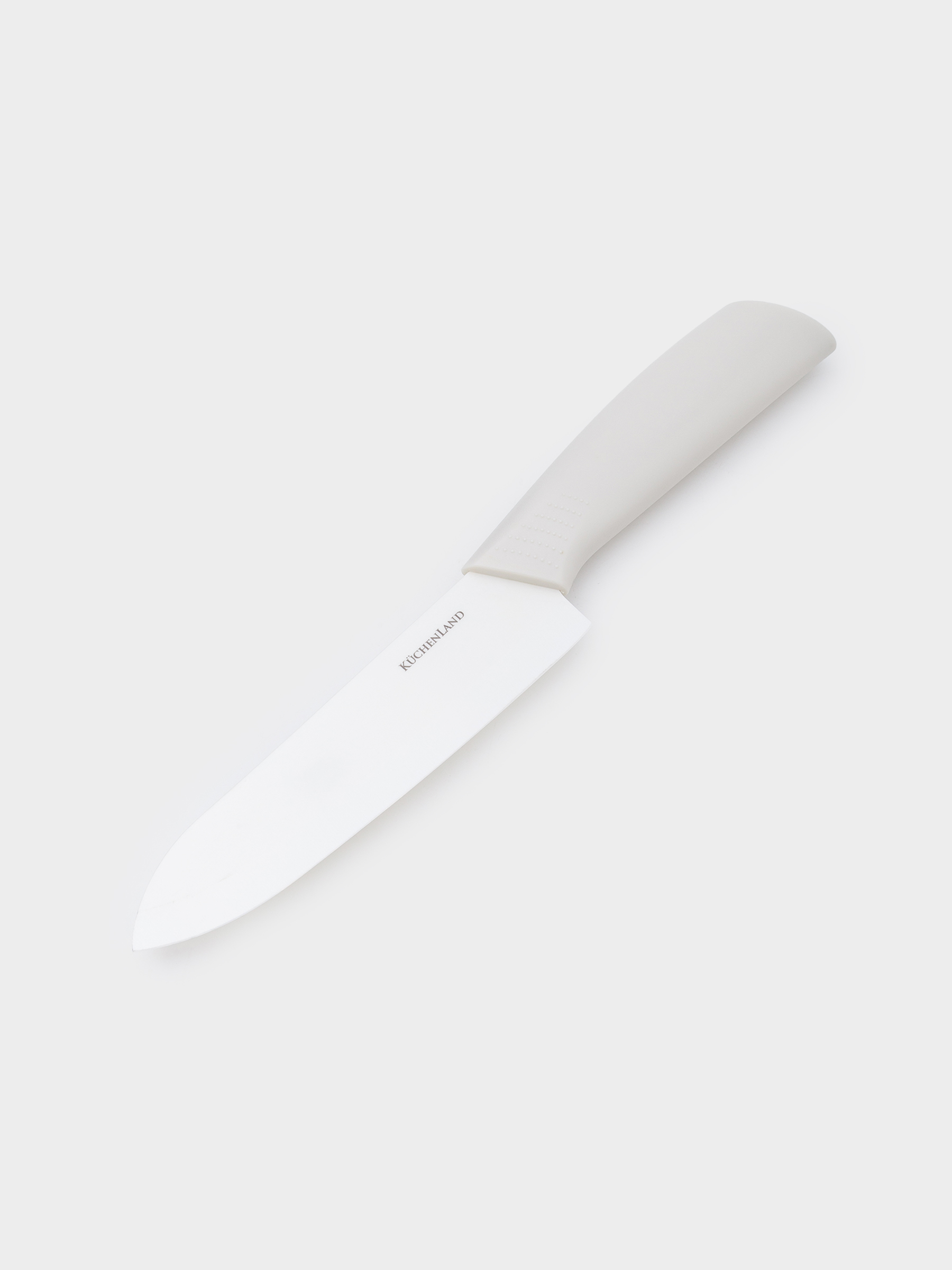 Slicing knife, 15 cm, with case, ceramic / plastic, milk, Regular, image-2