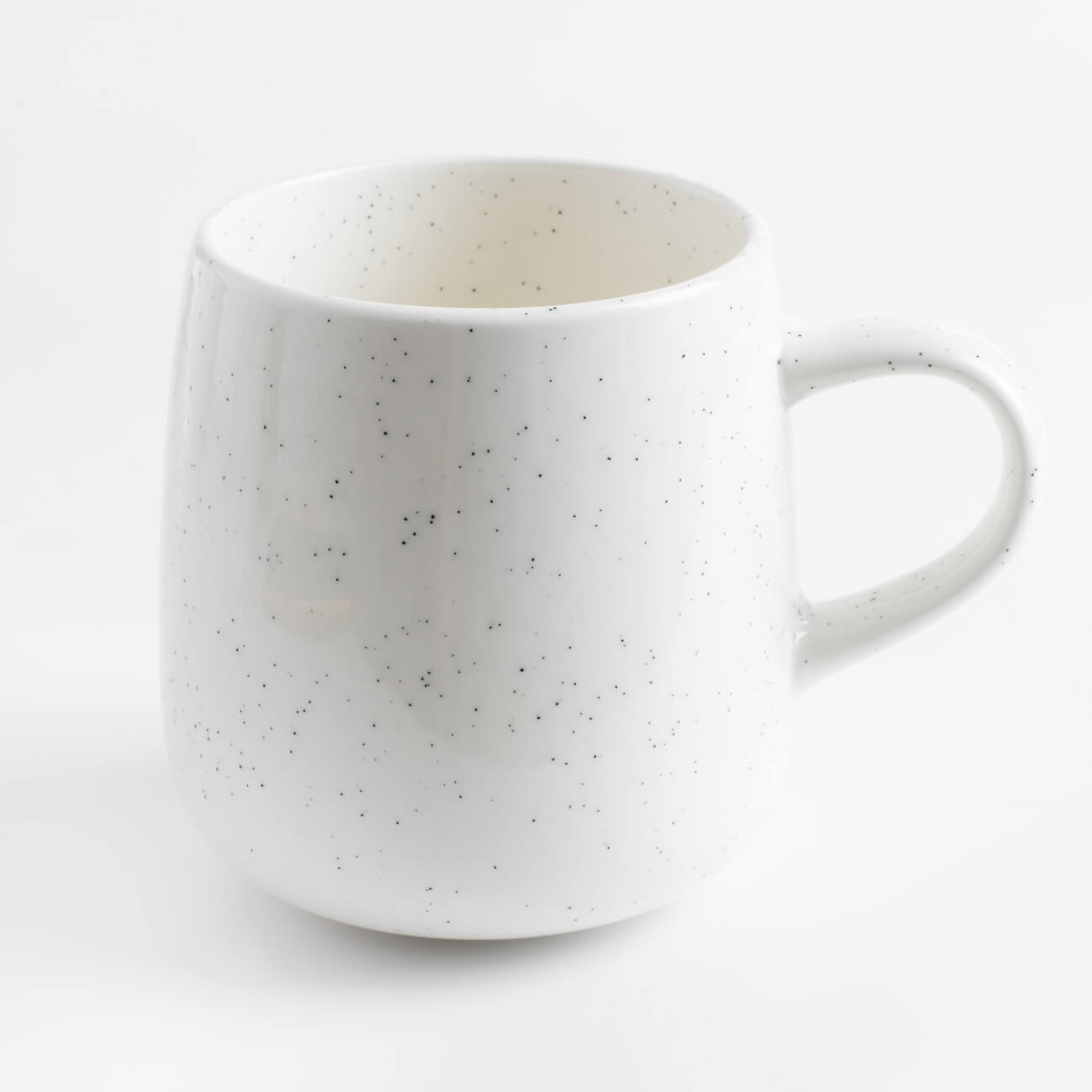 Mug, 500 ml, porcelain N, milk, Dots, Boho