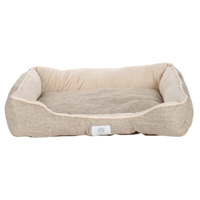 Animal lounger, 61x50x13 cm, polyester, beige, Funny pet ,image-0