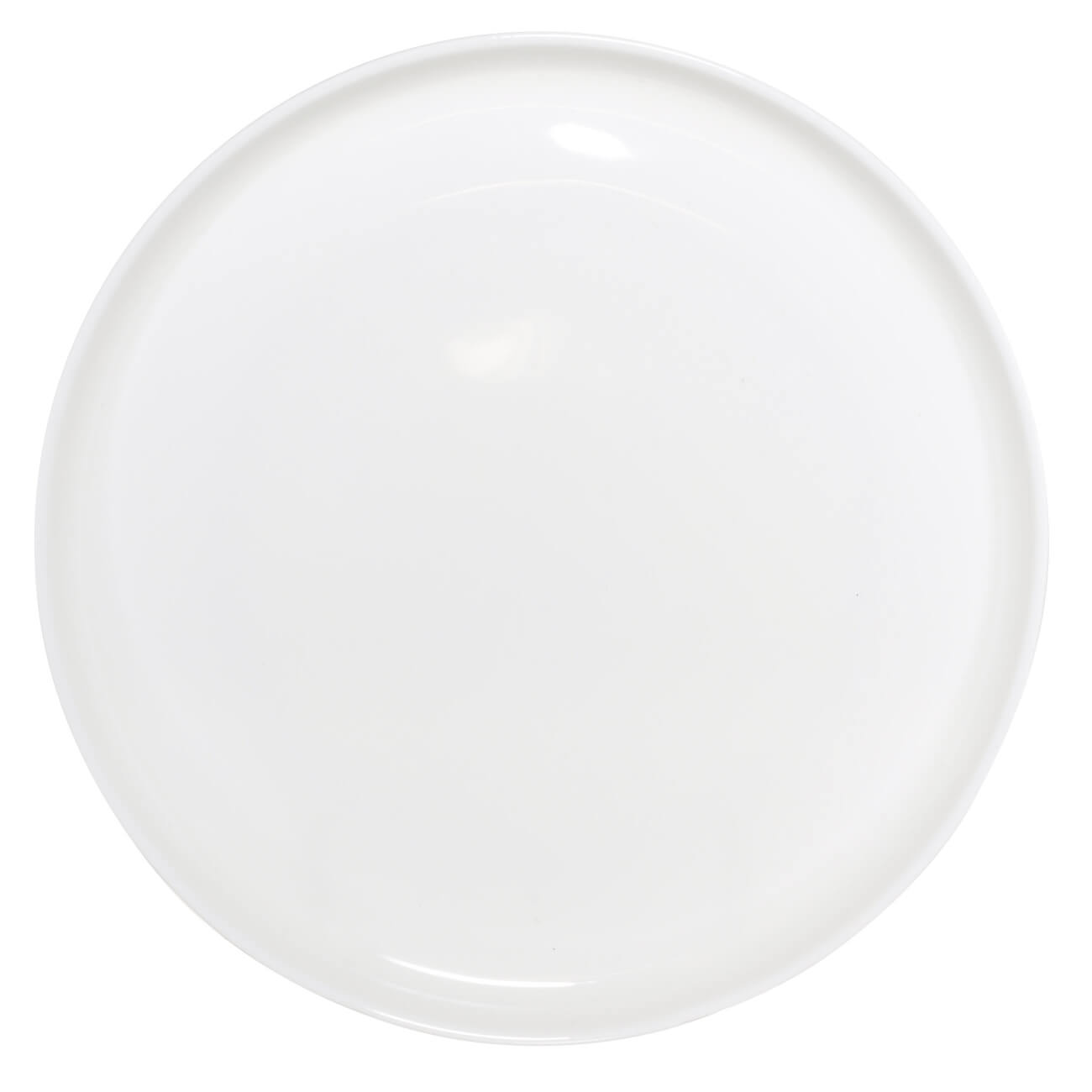 Dining plate, 26 cm, porcelain F, white, Ideal white