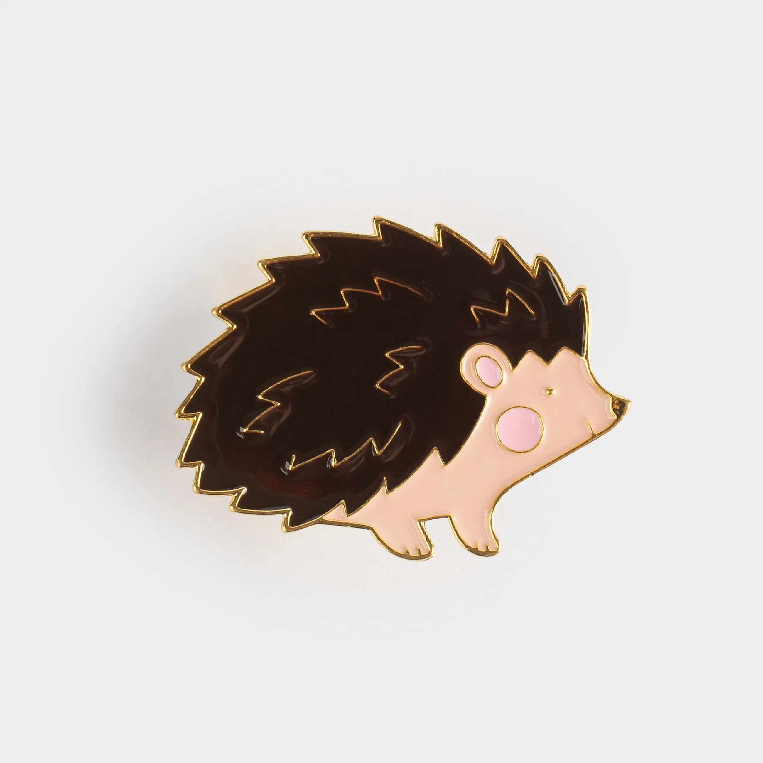 Pencil sharpener, 5x4 cm, metal, brown, Hedgehog, Forest animals