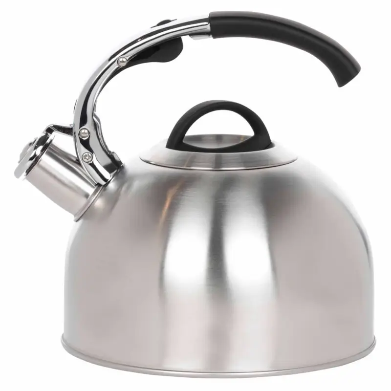 Teapot, 2.8 L, with whistle, steel, brushed, Whistle ,image-0