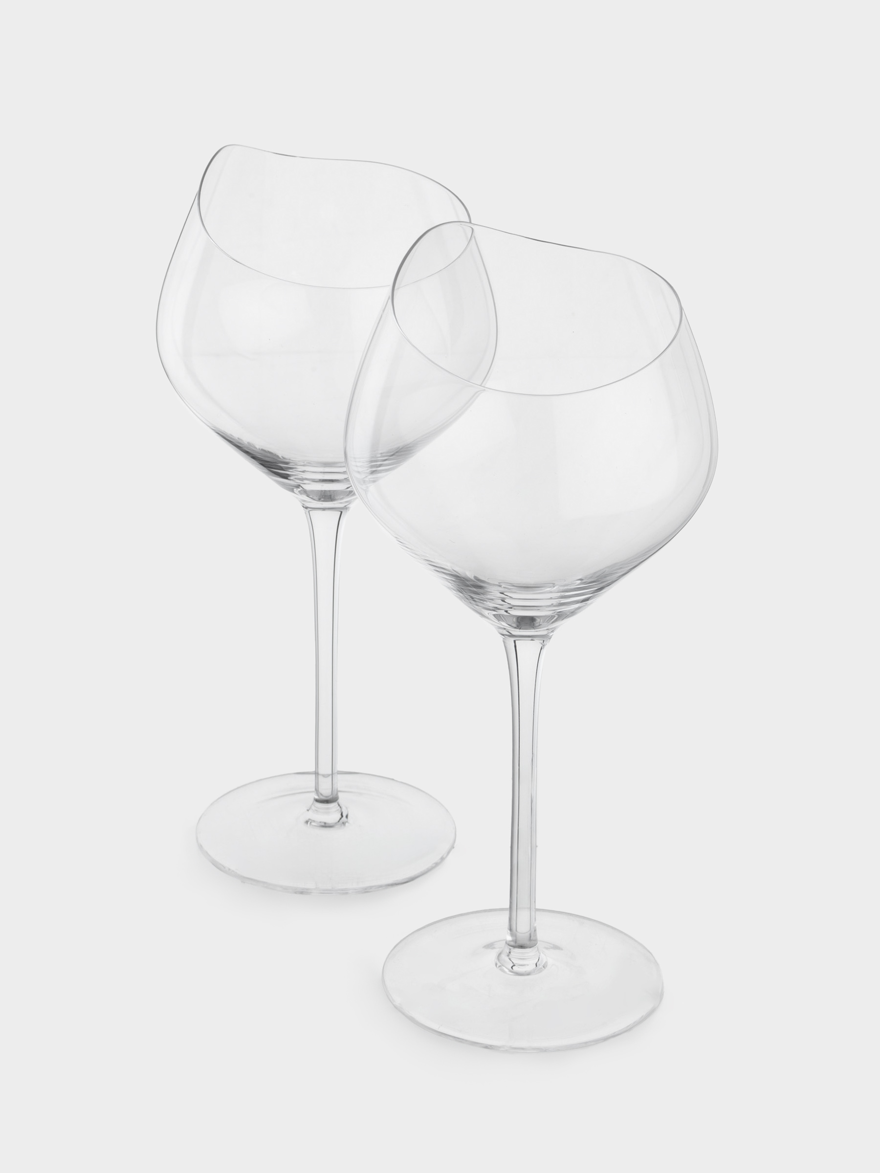 Drinking glass, 480 ml, 2 pcs, crystal glass, Charm L wavy, image-1