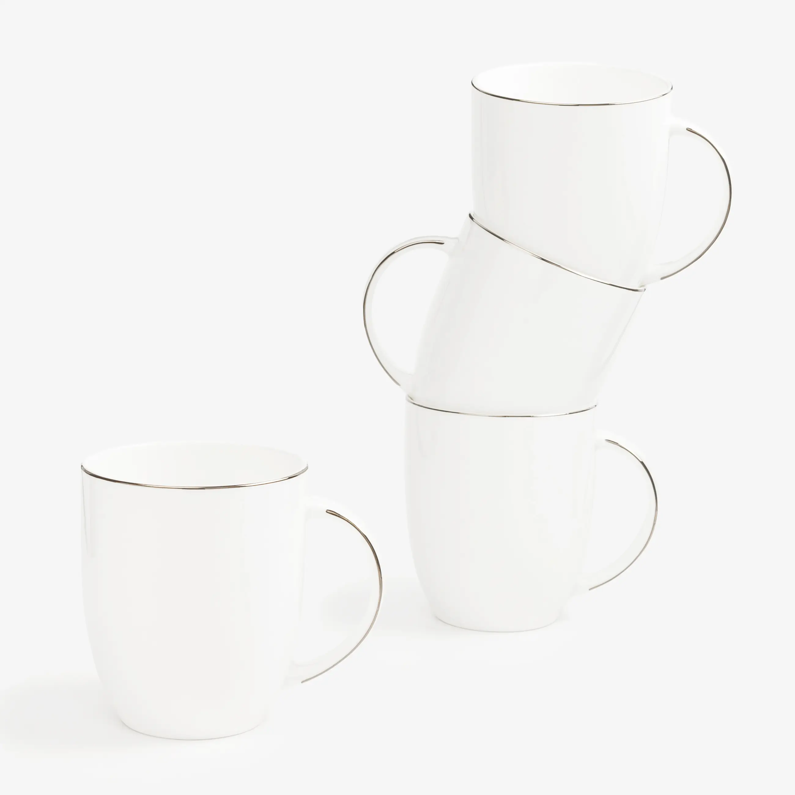 Mug, 400 ml, 4 pcs, porcelain F, Antarctica, image-0