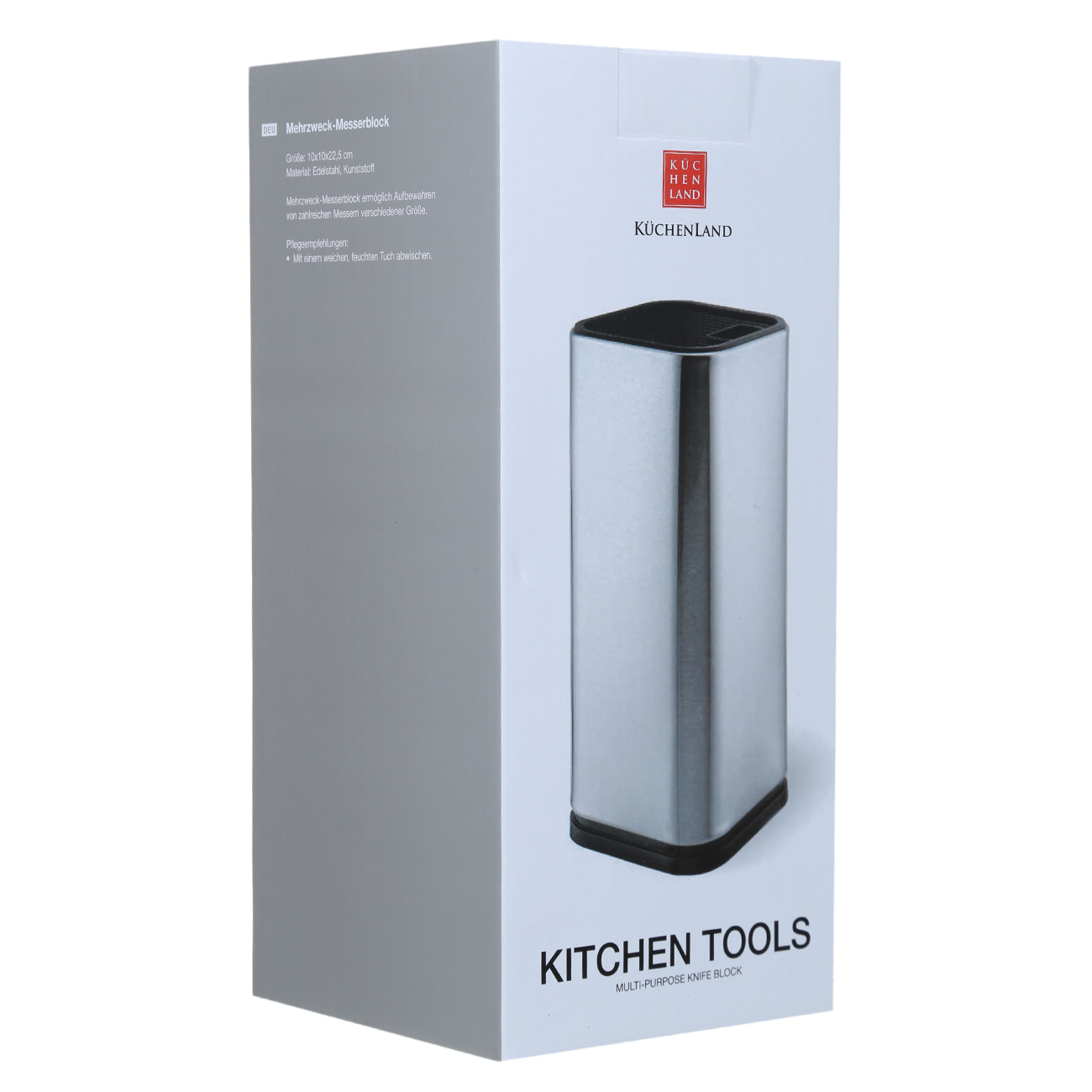 Knife stand, 22 cm, universal, steel, Kitchen tools