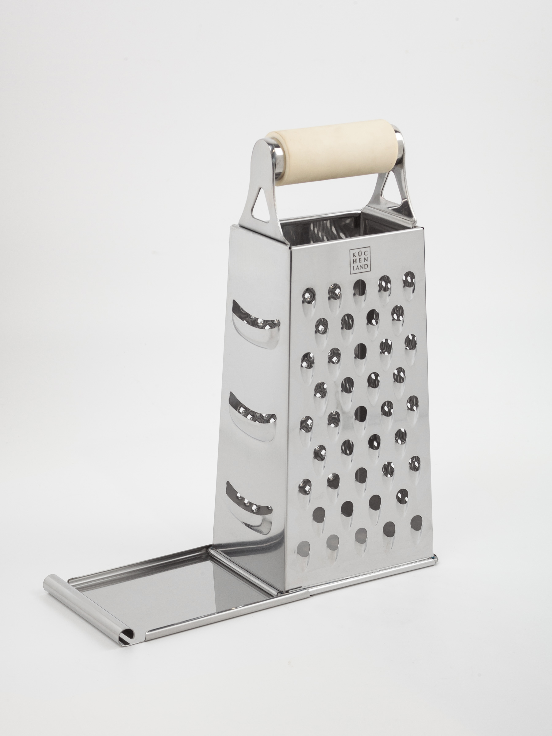 Grater, 24 cm, four-sided, beige, Soft, image-1