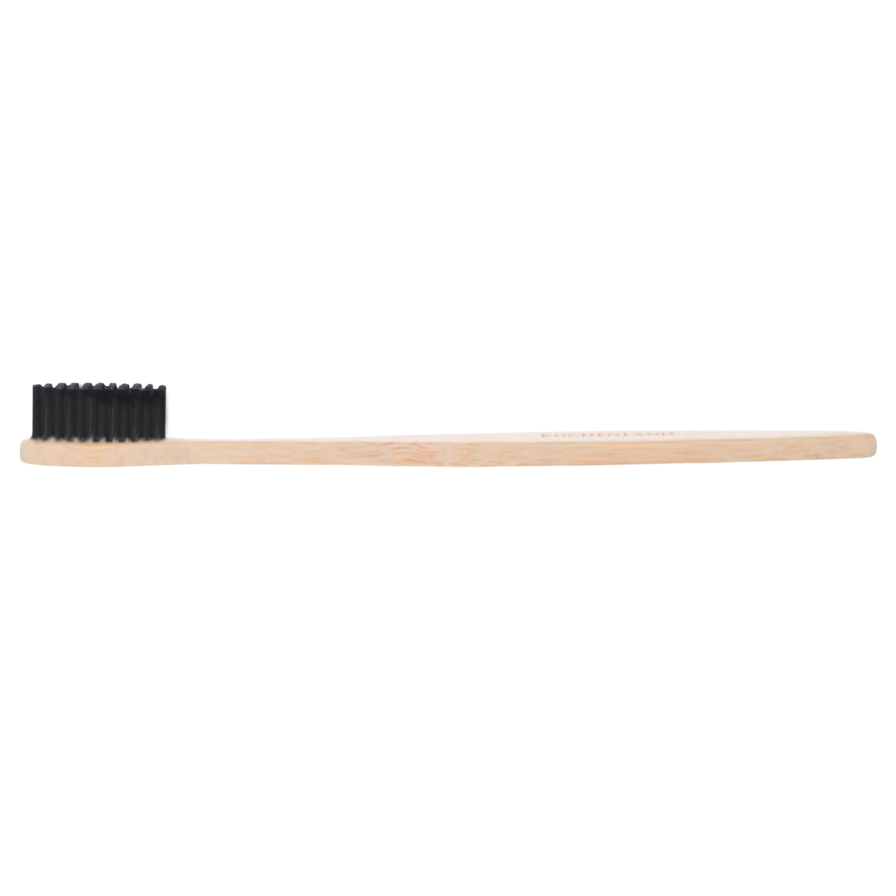 Toothbrush, bamboo, black bristles, Eco life